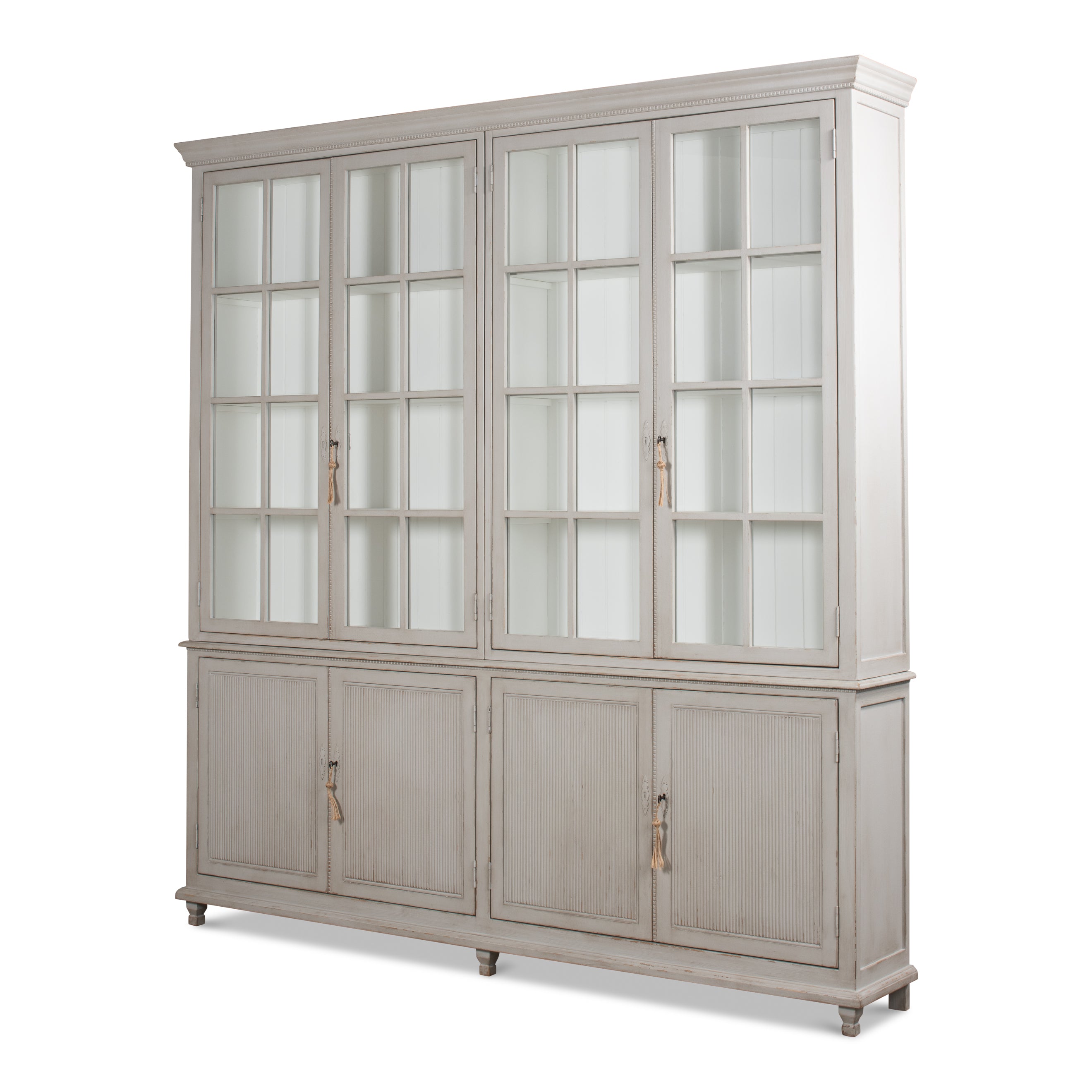 Harper Glass Front Bookcase