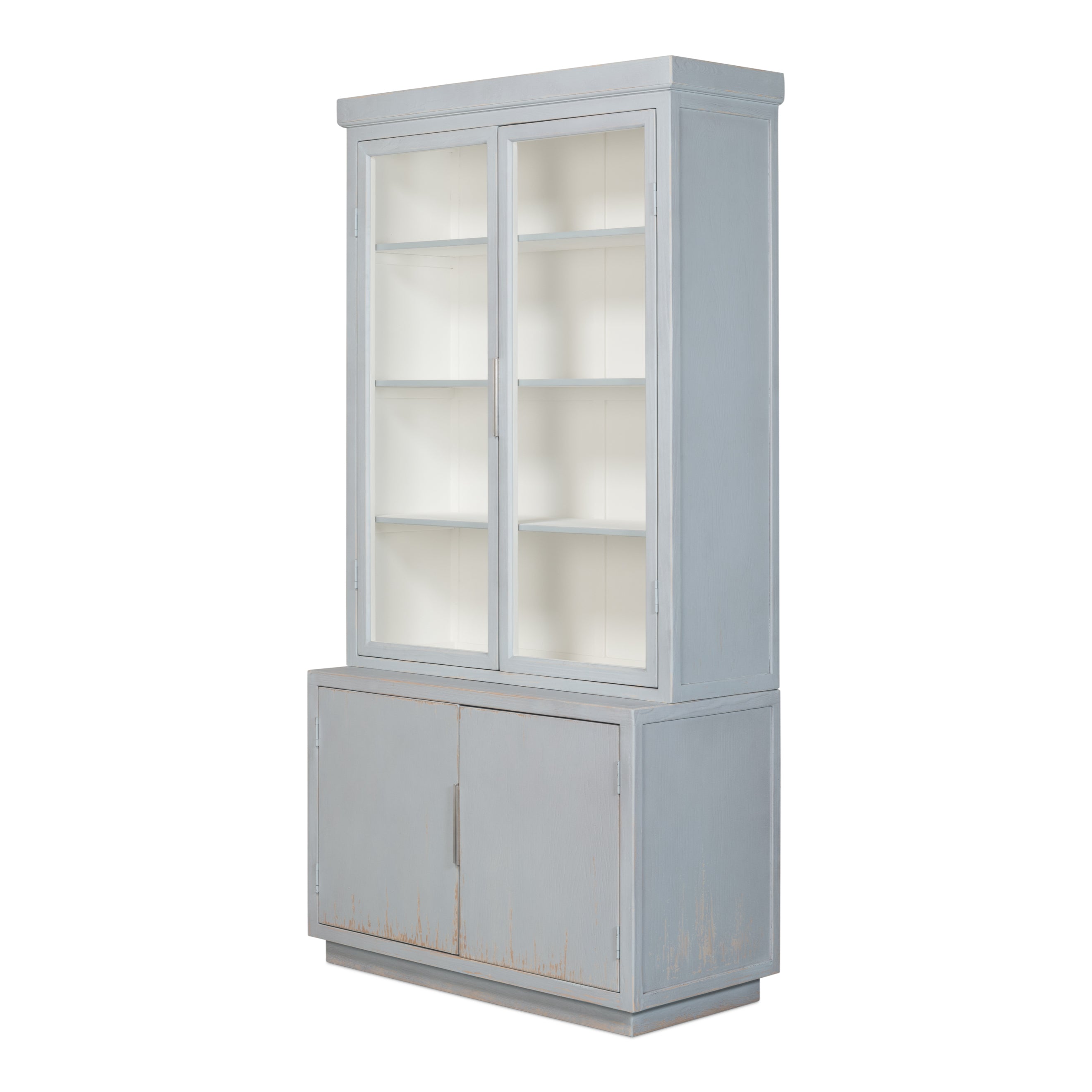 Maldives 2-Door Bookcase - Blue
