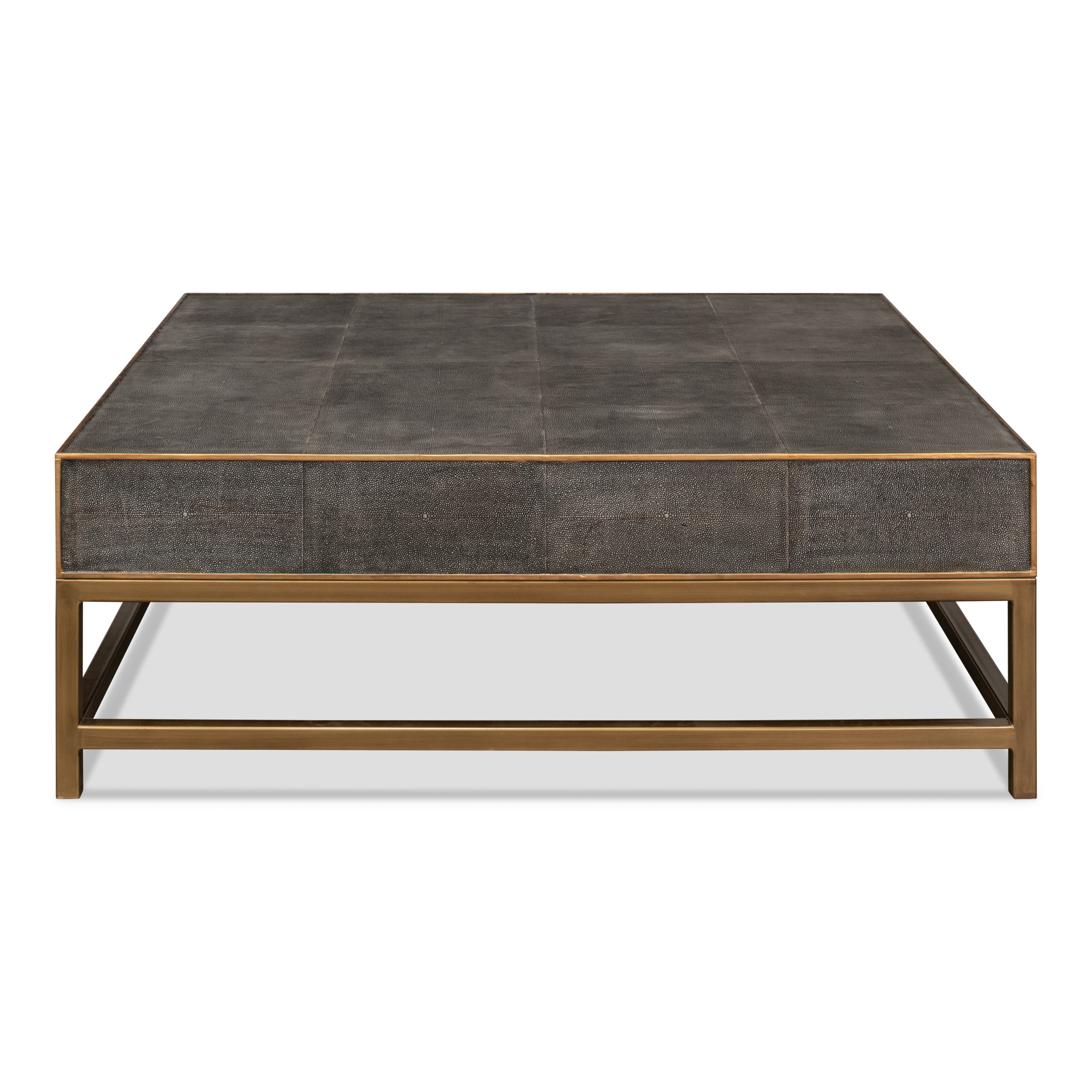 Gideon Shagreen Square Coffee Table