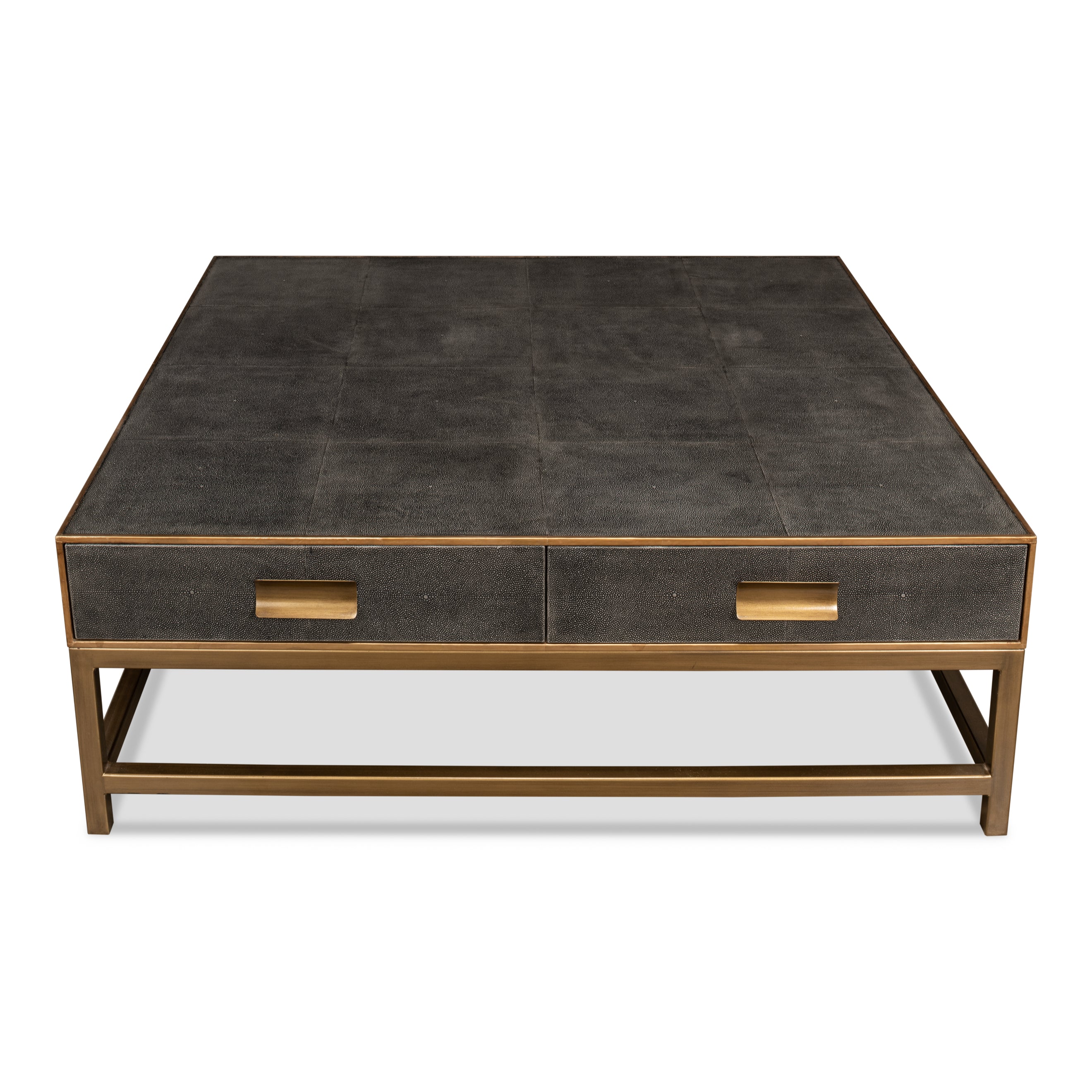 Gideon Shagreen Square Coffee Table
