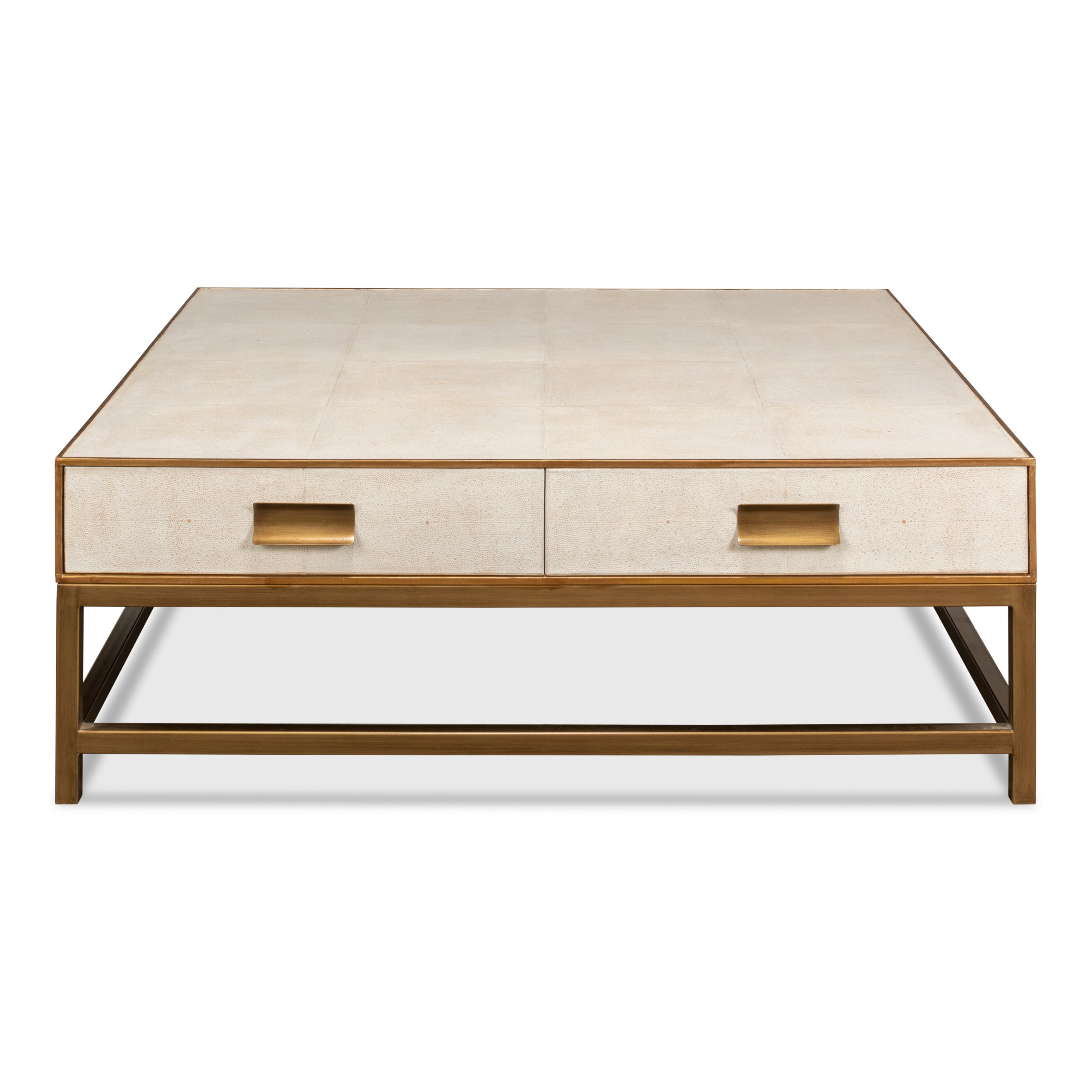 Gideon Shagreen Square Coffee Table