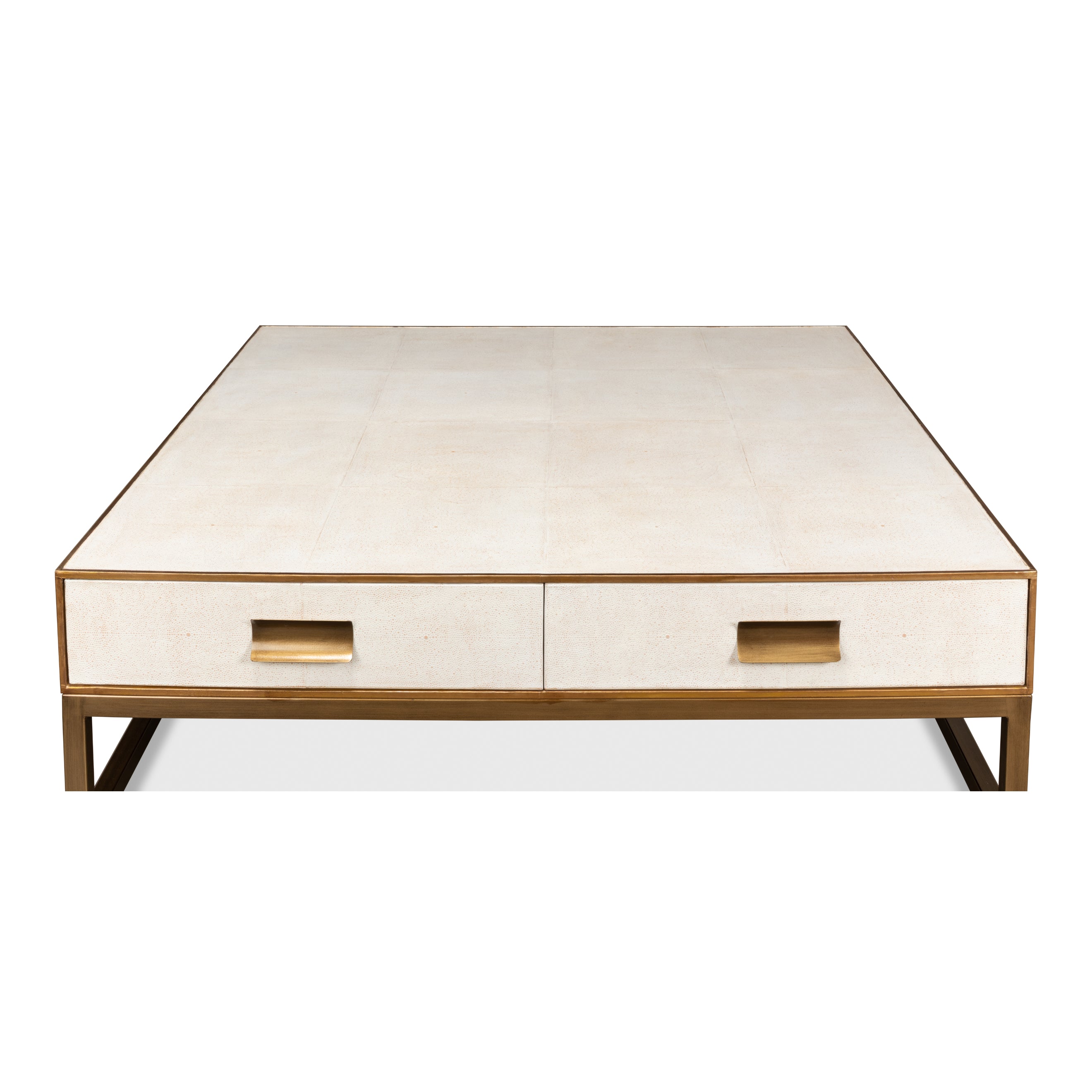 Gideon Shagreen Square Coffee Table