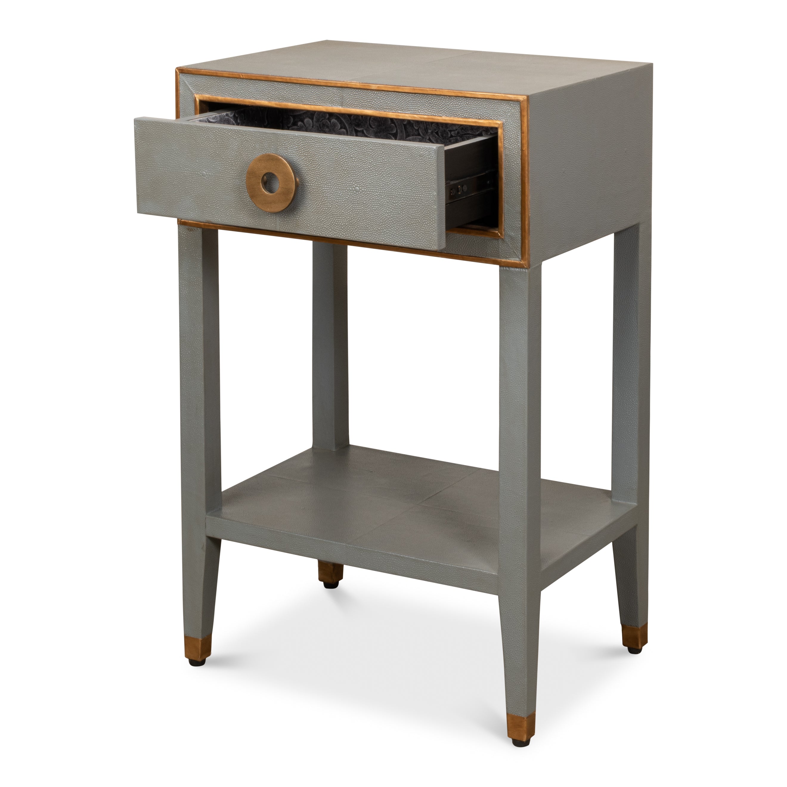 Gabriella Shagreen Nightstand