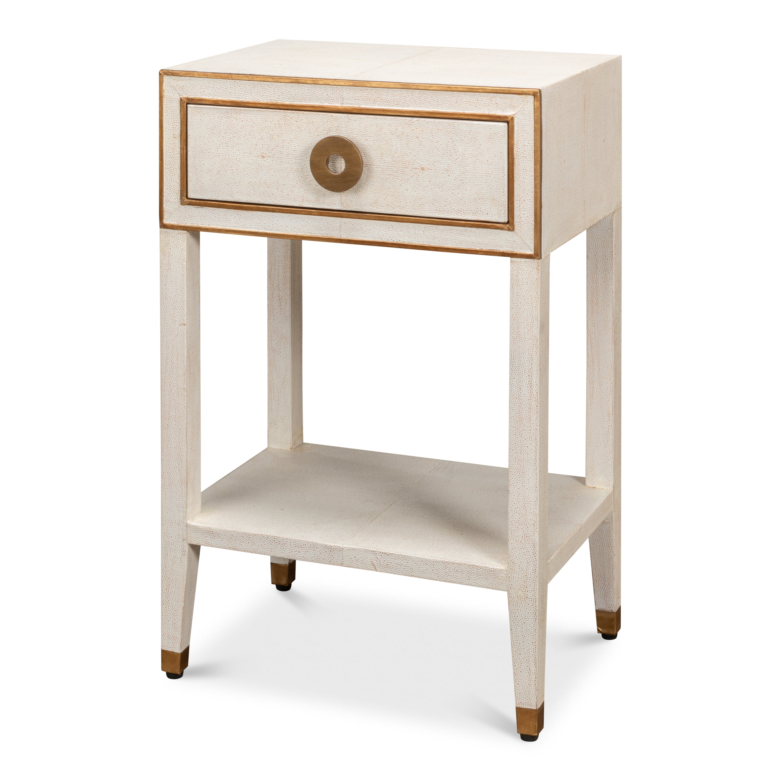 Gabriella Shagreen Nightstand