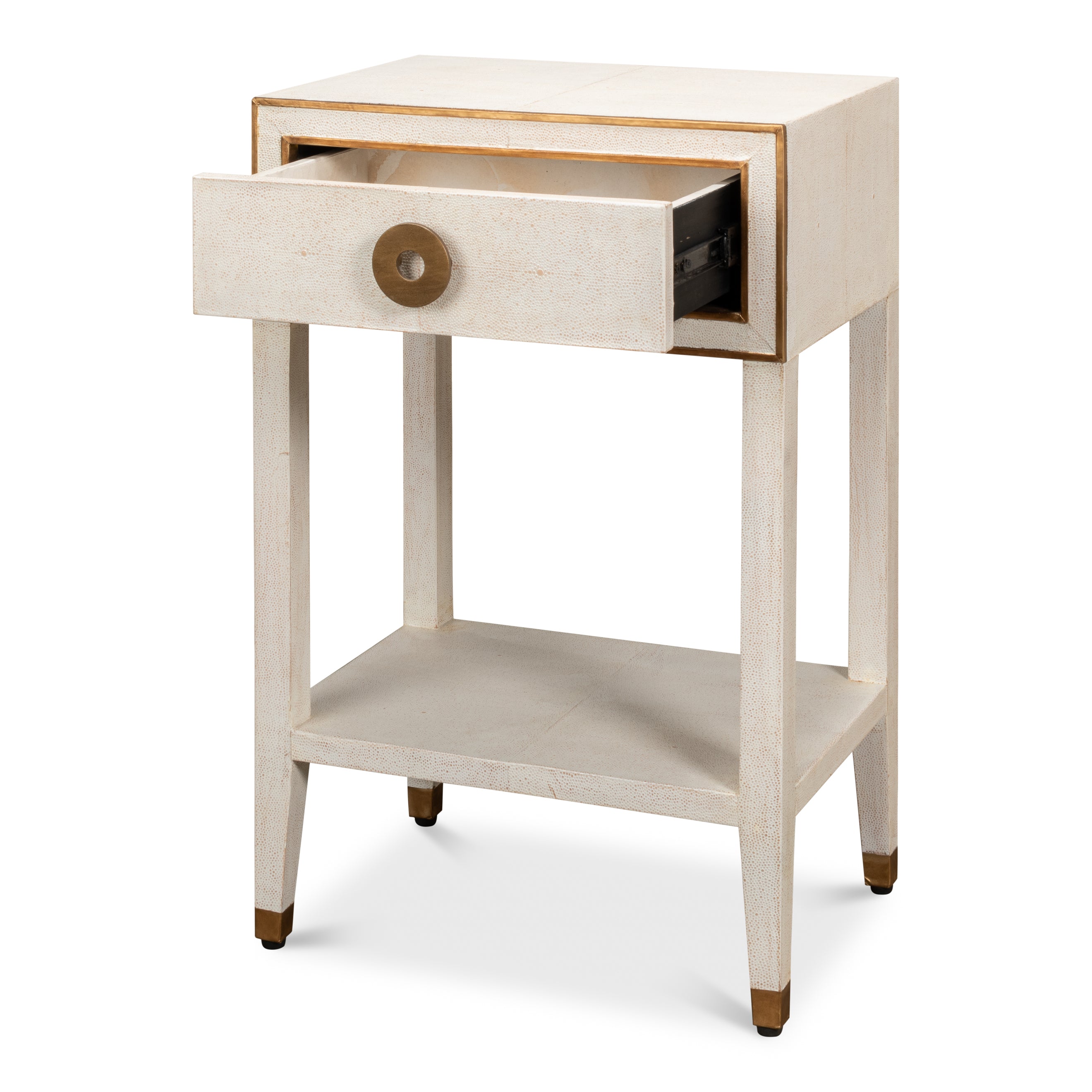 Gabriella Shagreen Nightstand