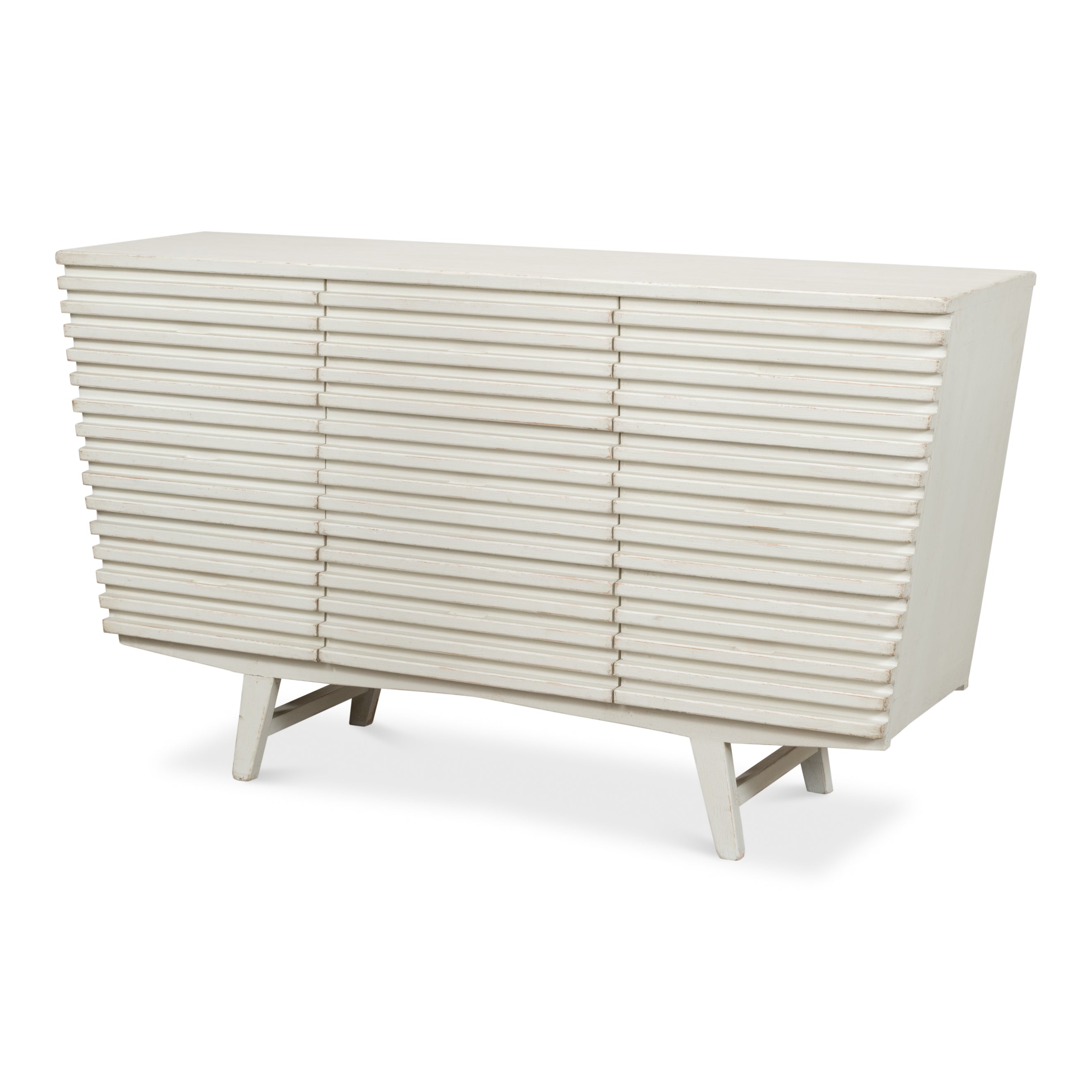 Ribbed 9 Drawer Commode