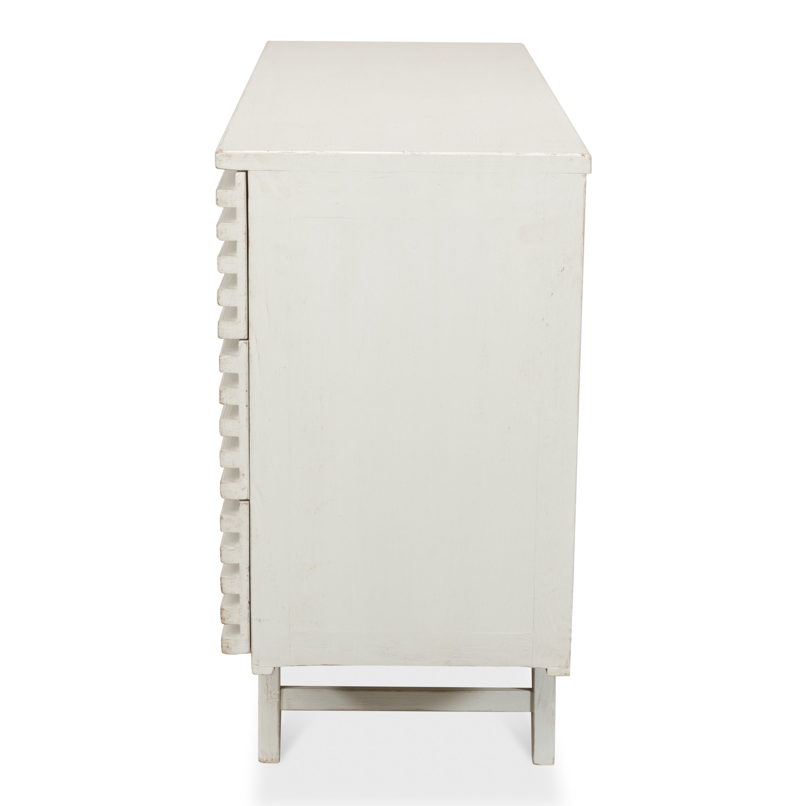 Ribbed 9 Drawer Commode