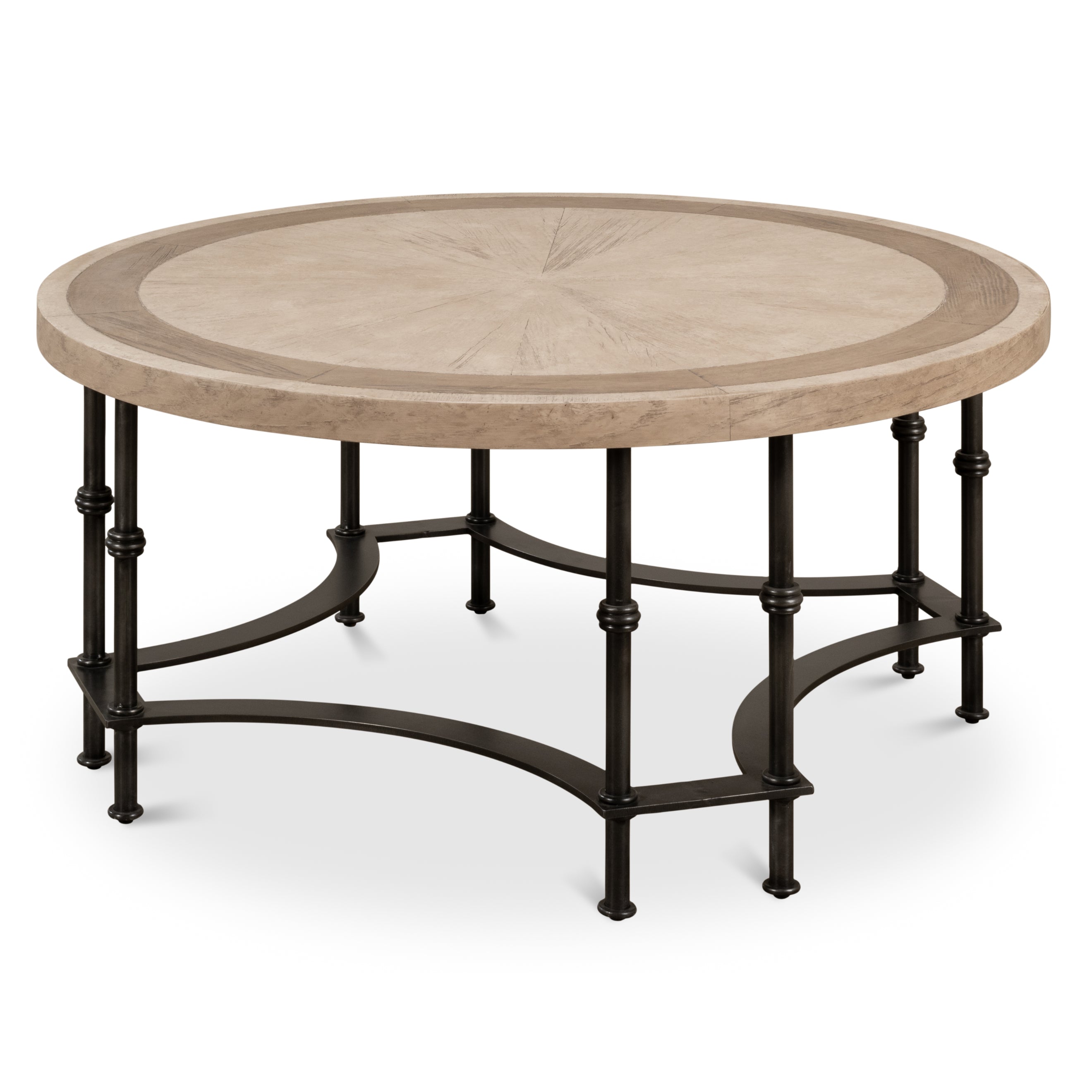 Chisholm Equestrian Cocktail Table - Grey