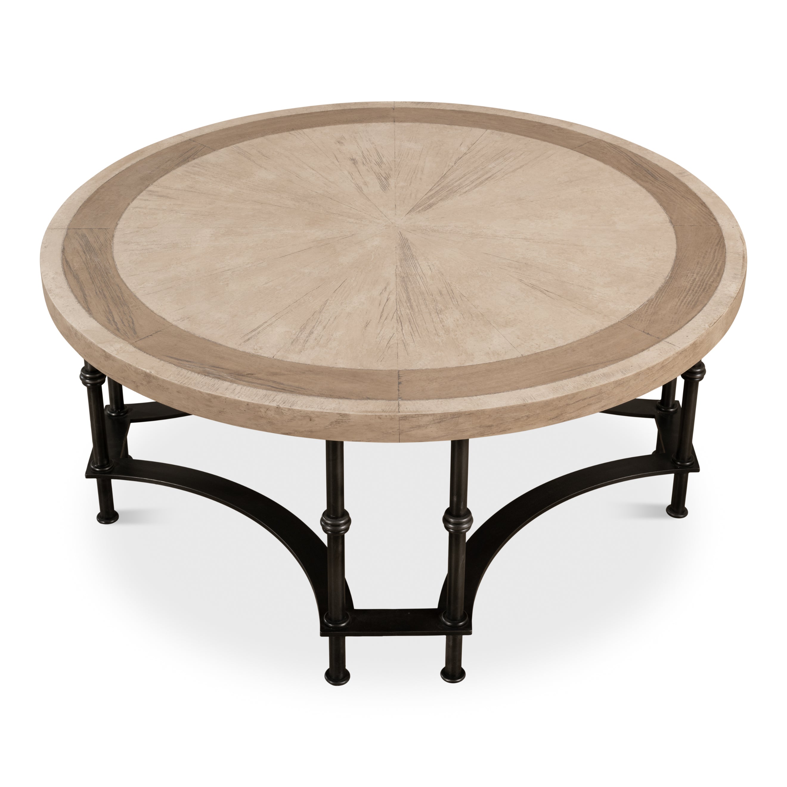 Chisholm Equestrian Cocktail Table - Grey