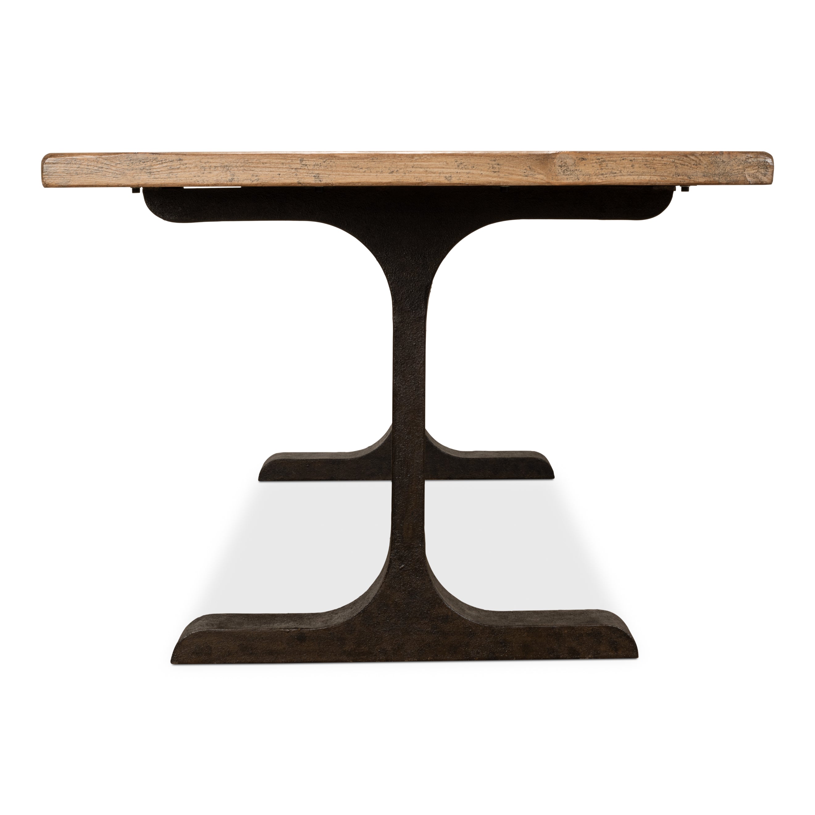 Decan Dining Table with Iron Base
