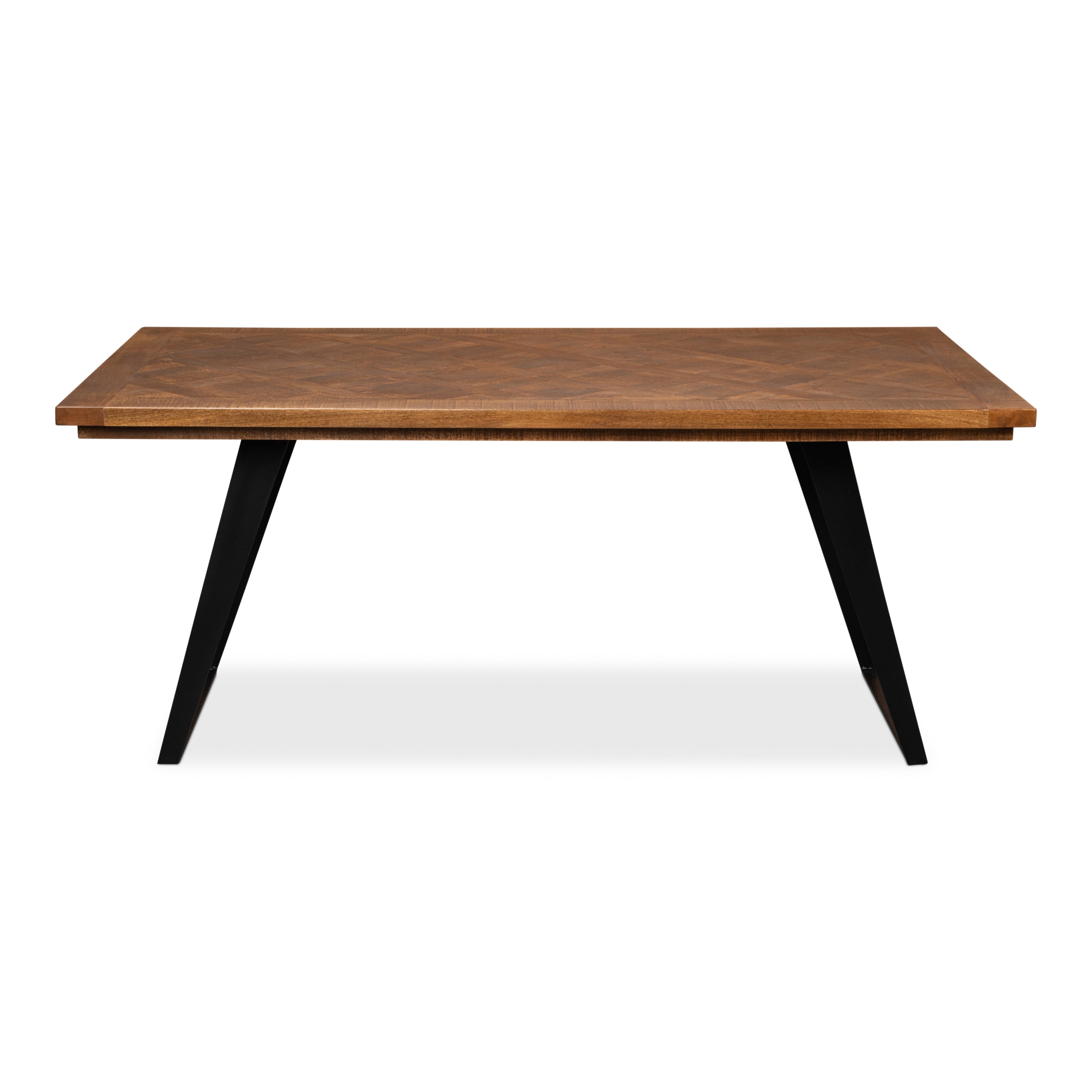 Paige Parquet Top Dining Table