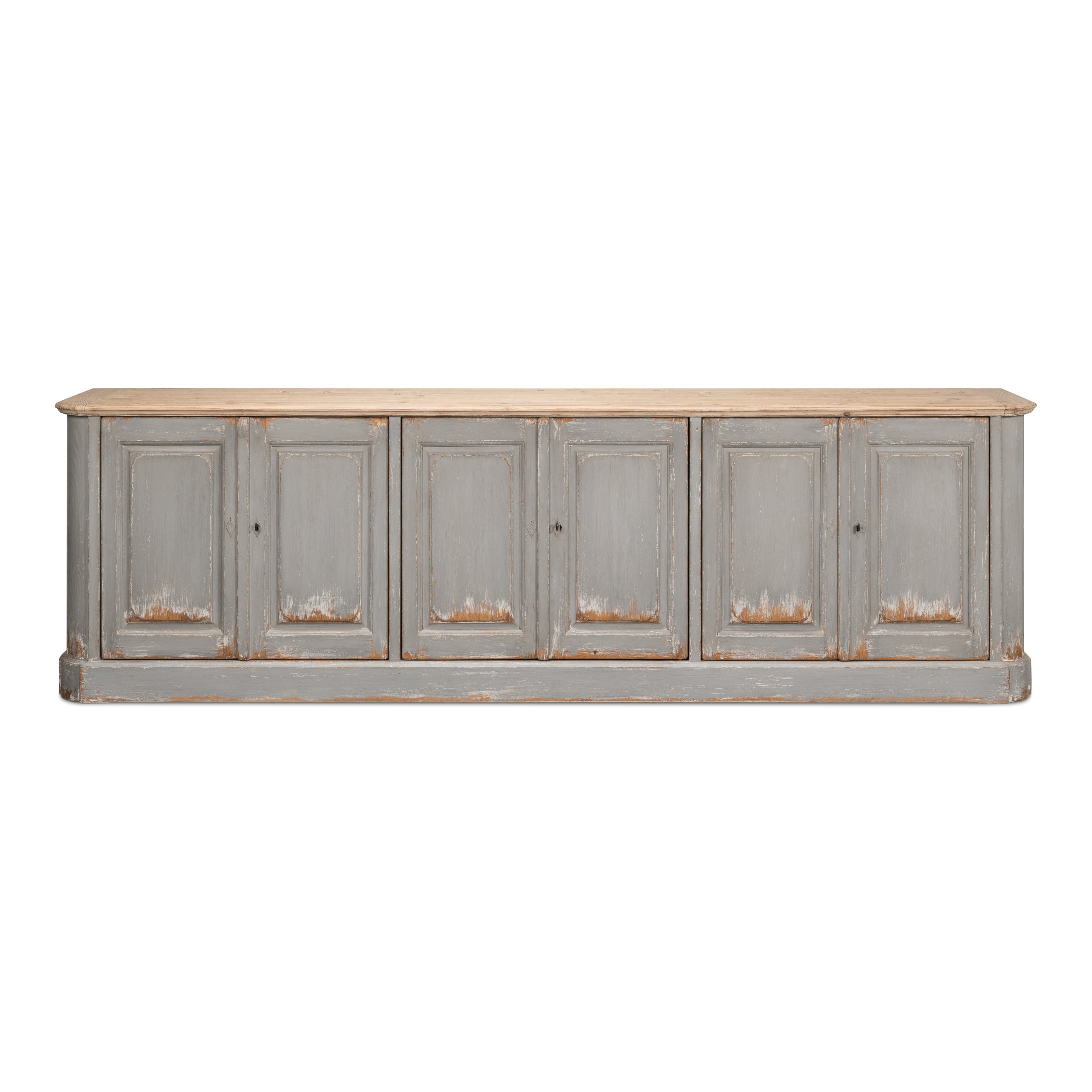 Karlsson Antique Swedish Gray Sideboard