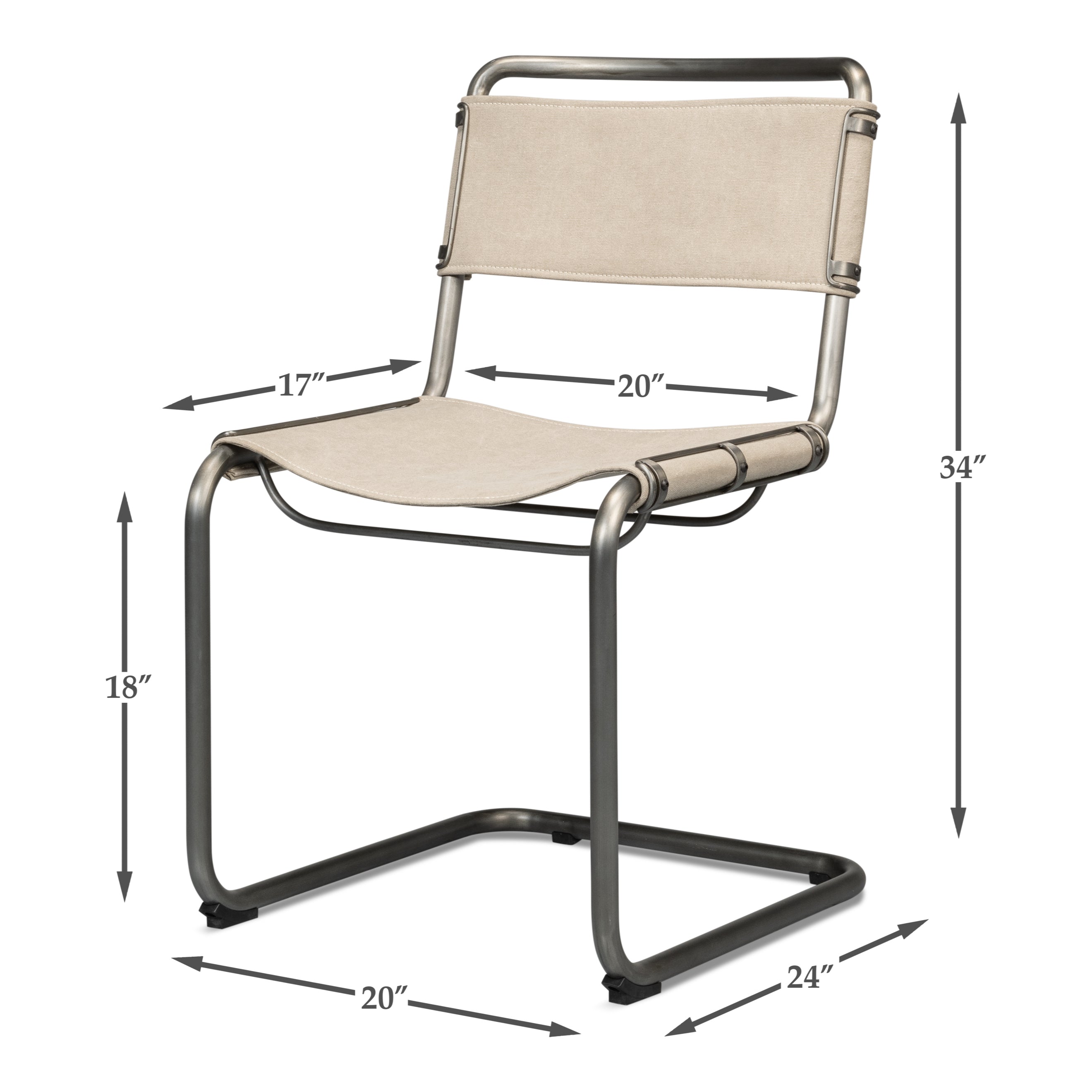 Patton Canvas Field Chair - Set of 2