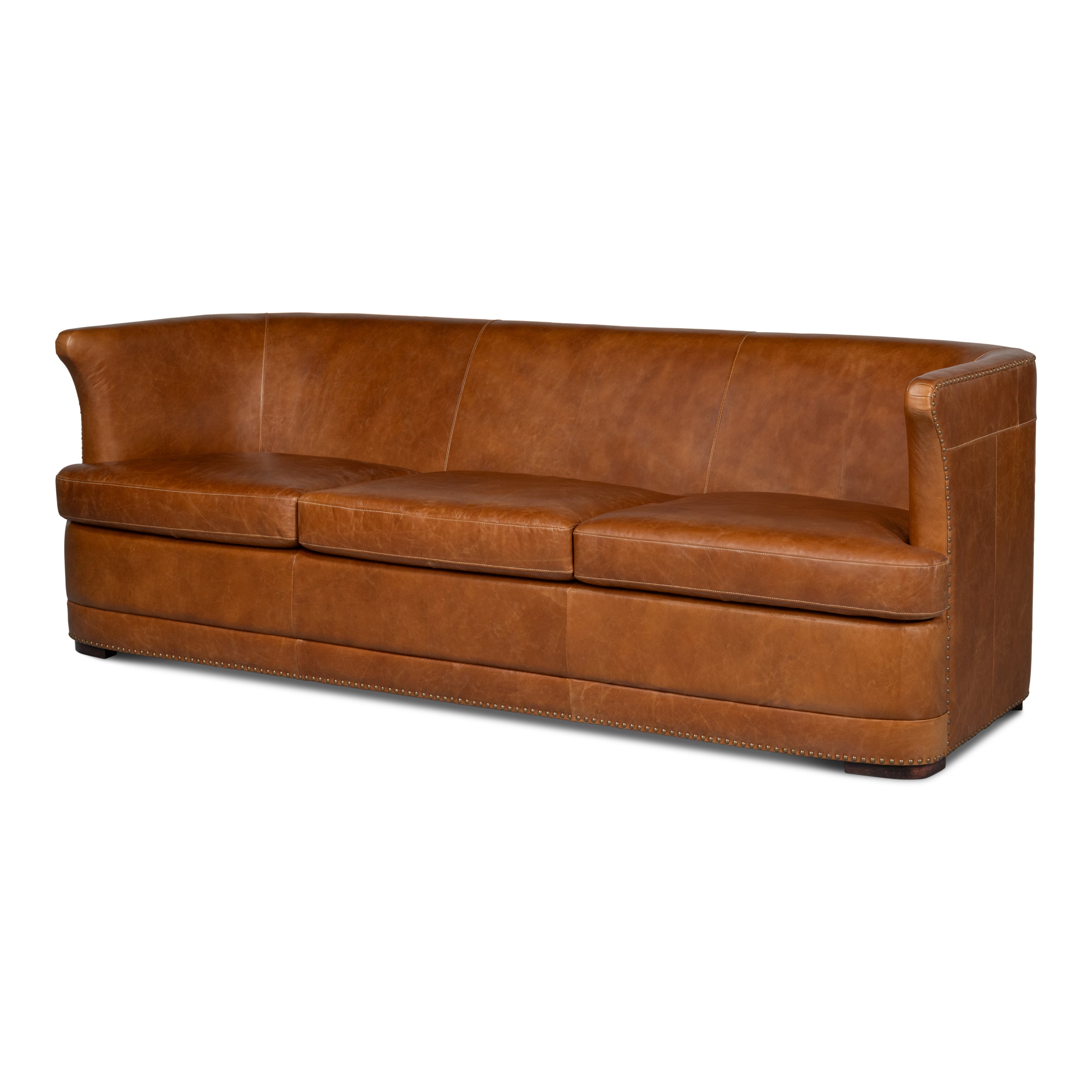 Mcmillan Distilled Leather Sofa
