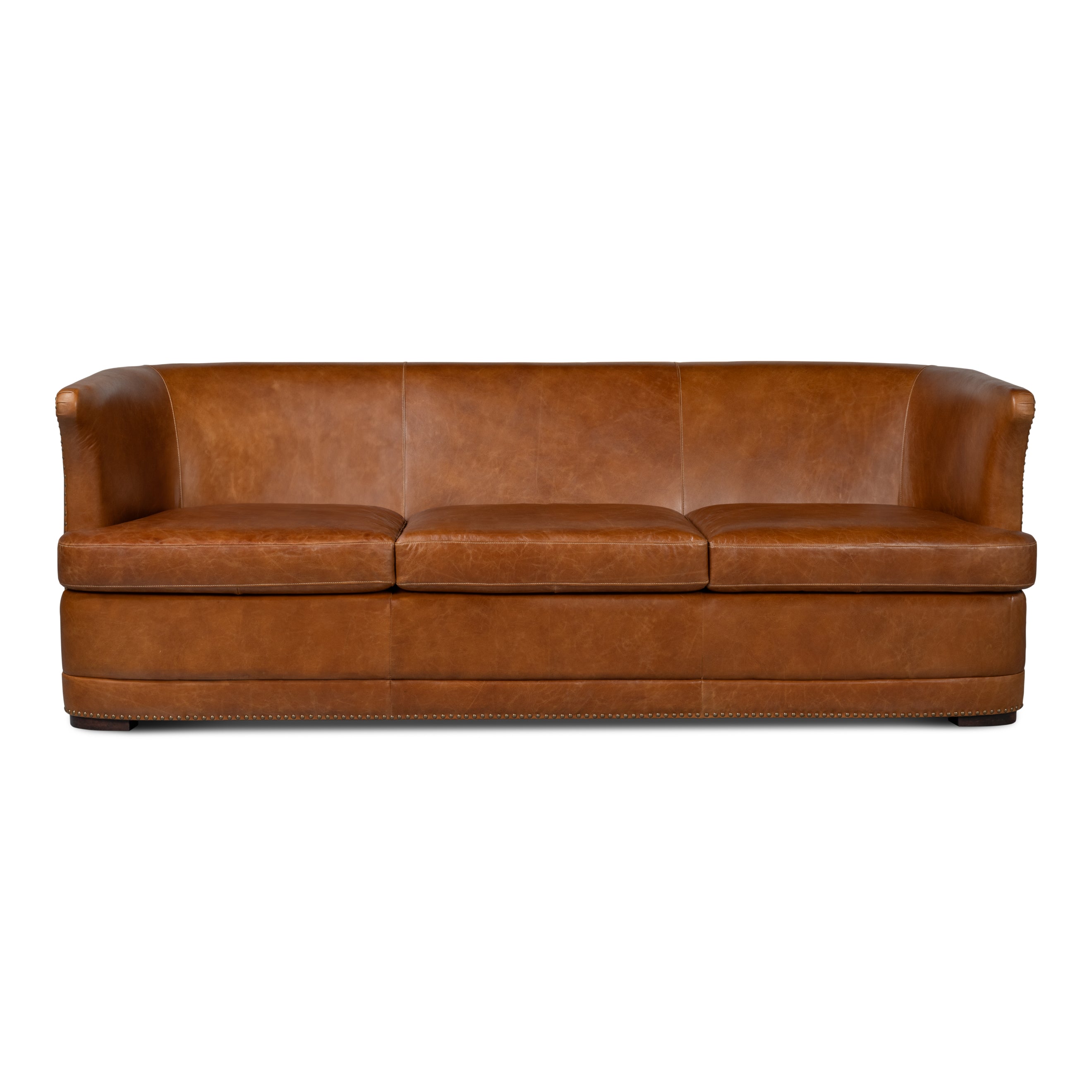 Mcmillan Distilled Leather Sofa