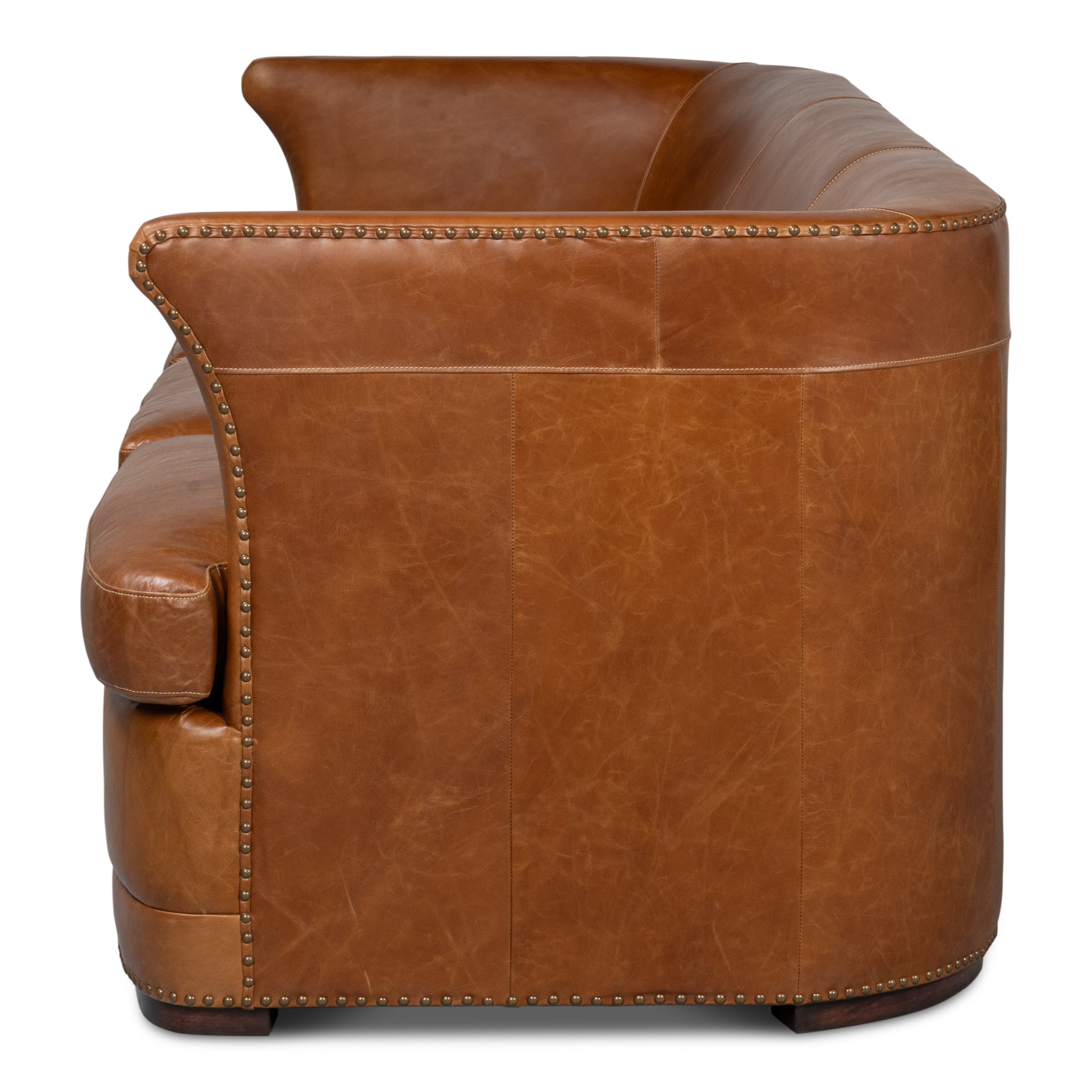 Mcmillan Distilled Leather Sofa