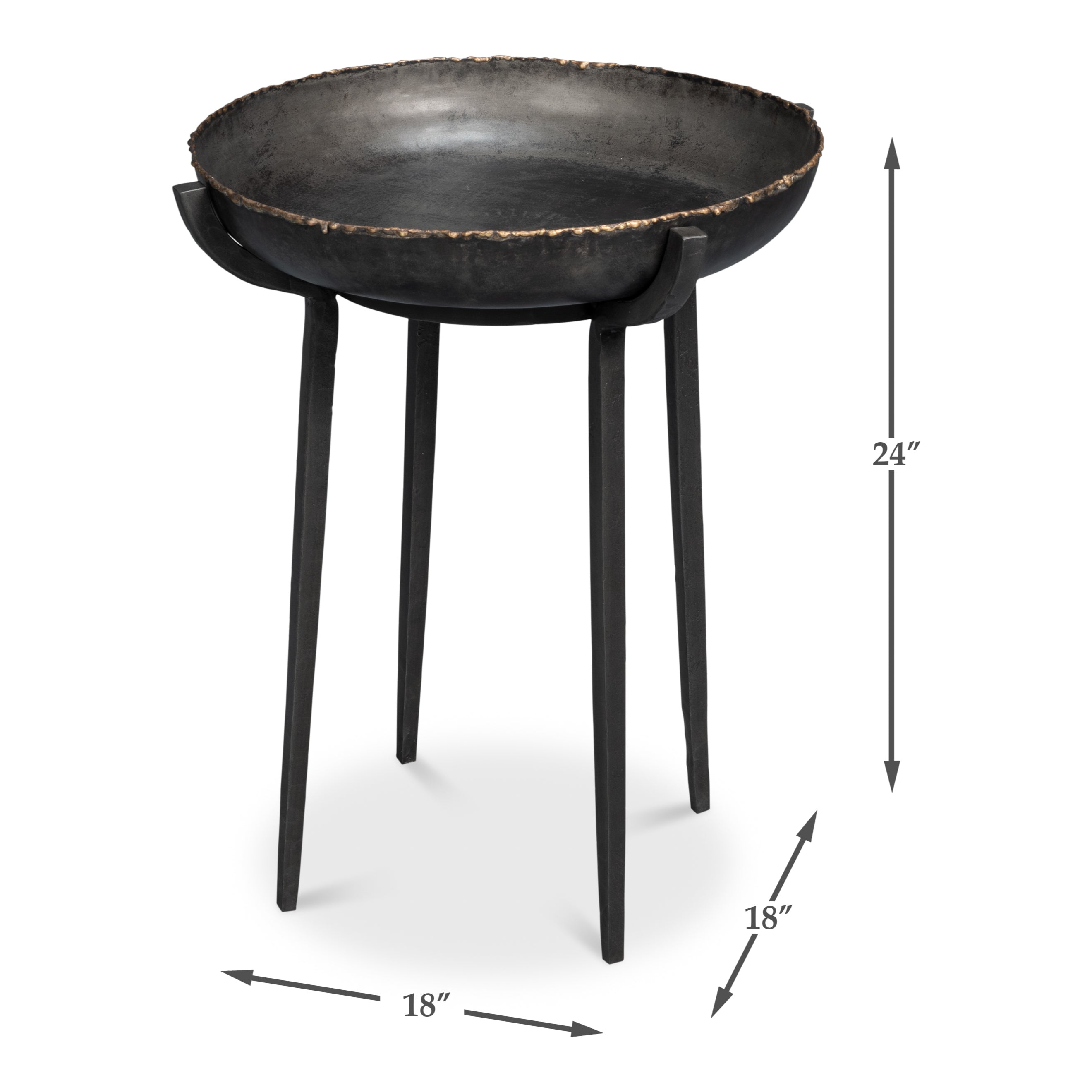 Beckham Round End Table