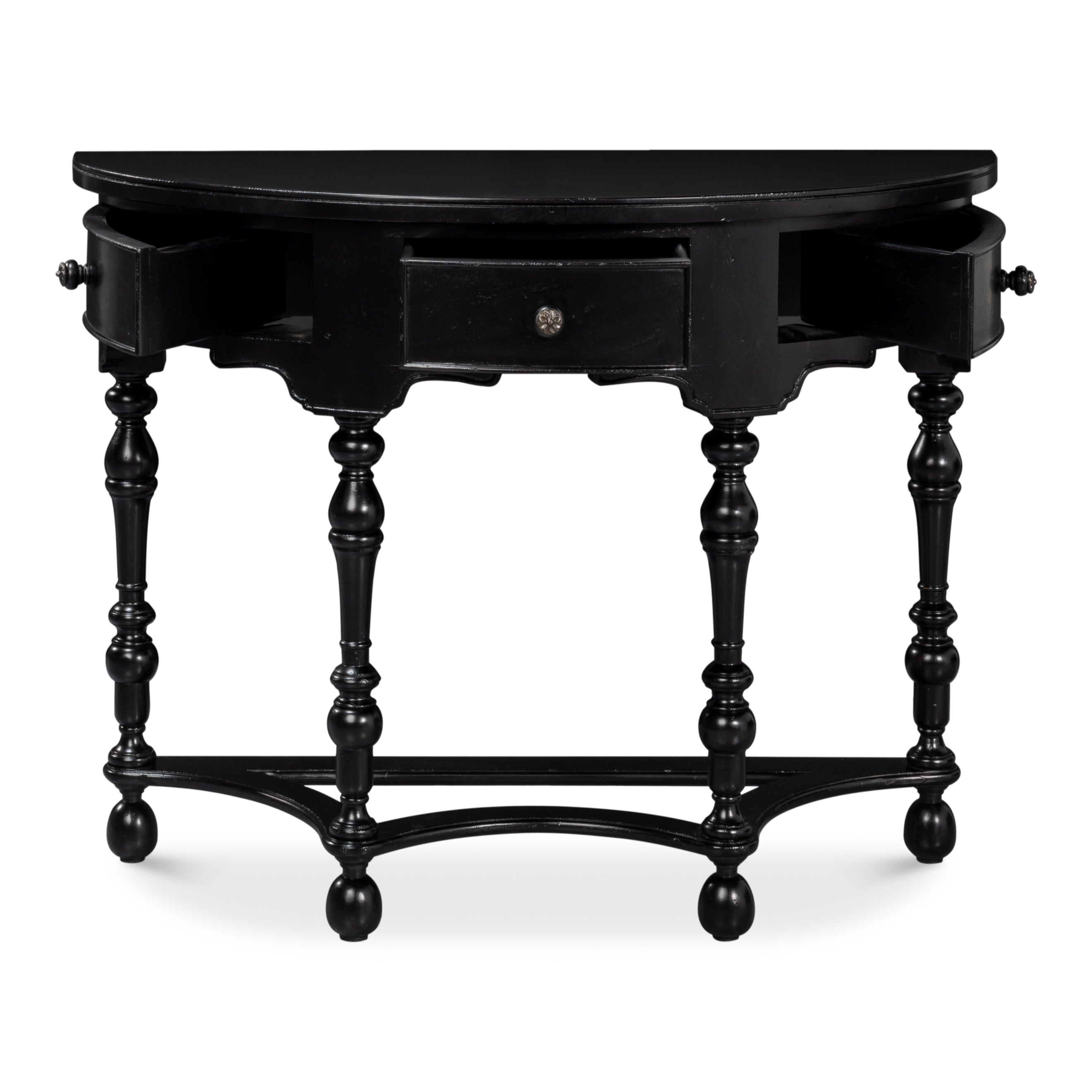 Abraham Half Round Console