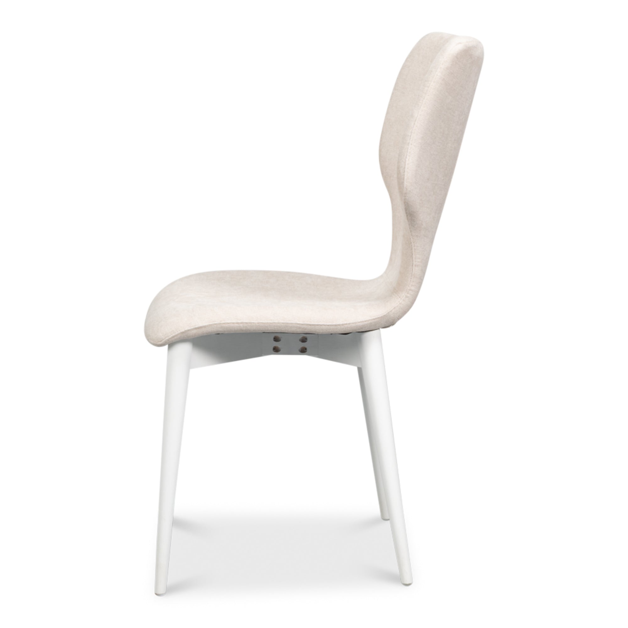 Contour Sidechair - Cortina White