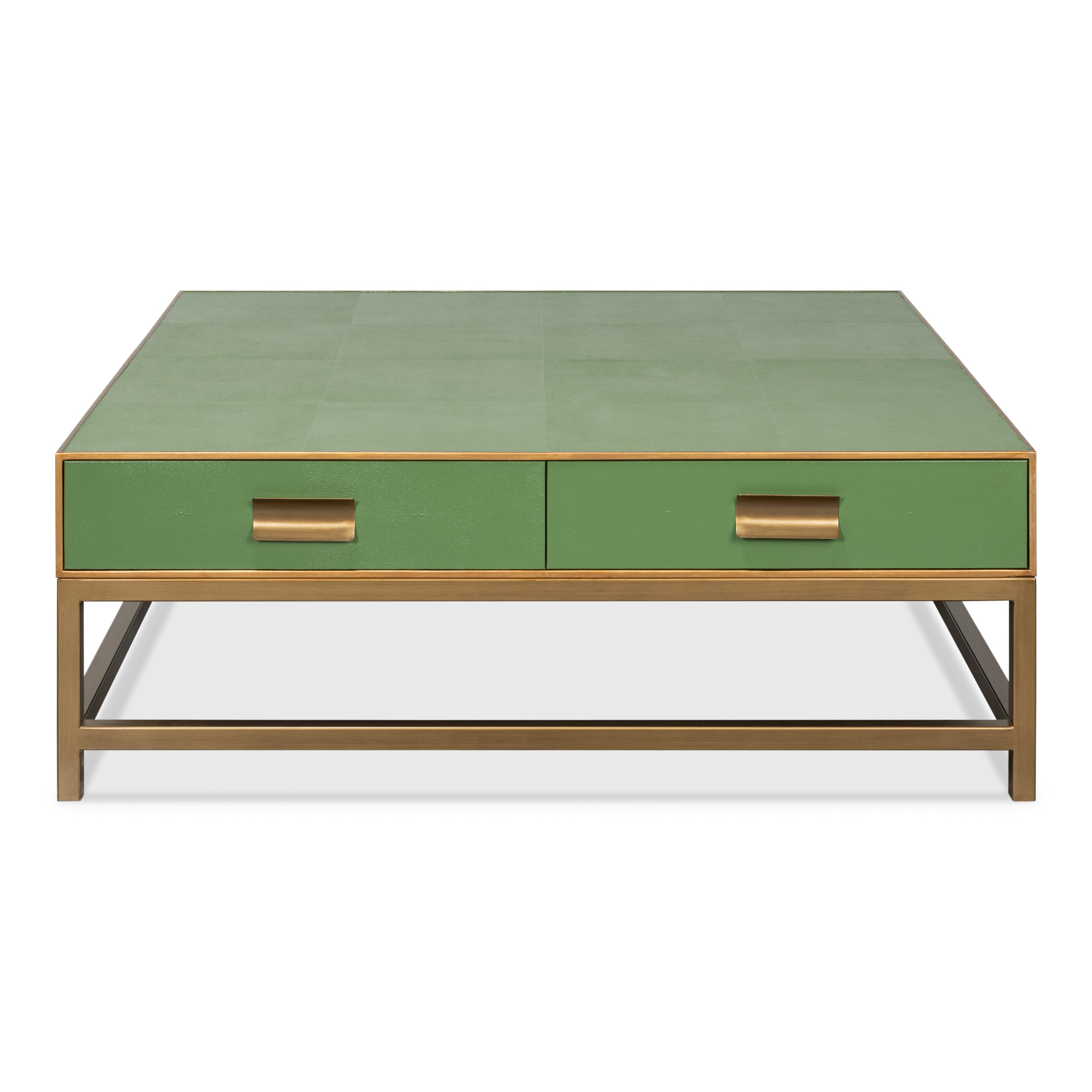 Gideon Shagreen Square Coffee Table