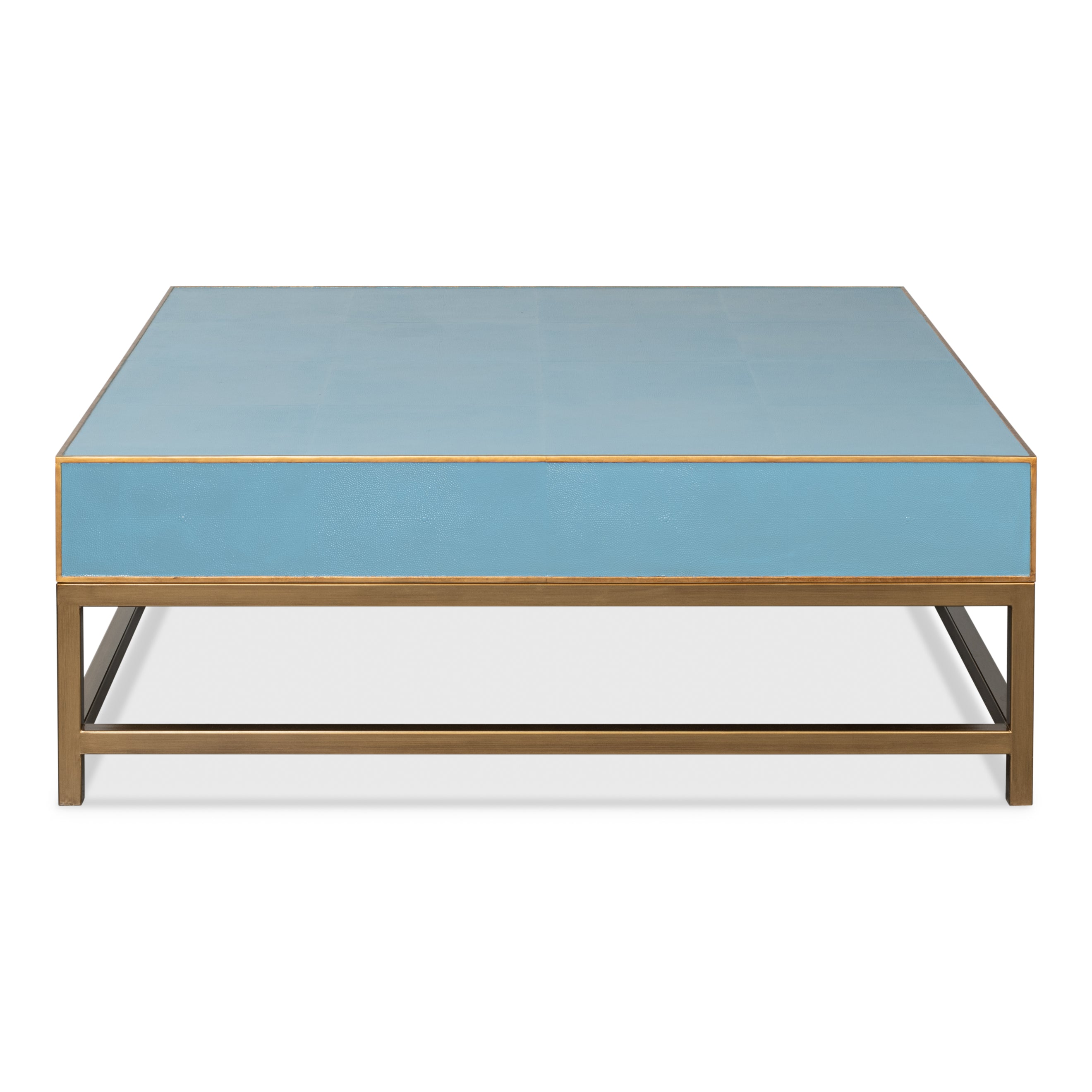 Gideon Shagreen Square Coffee Table
