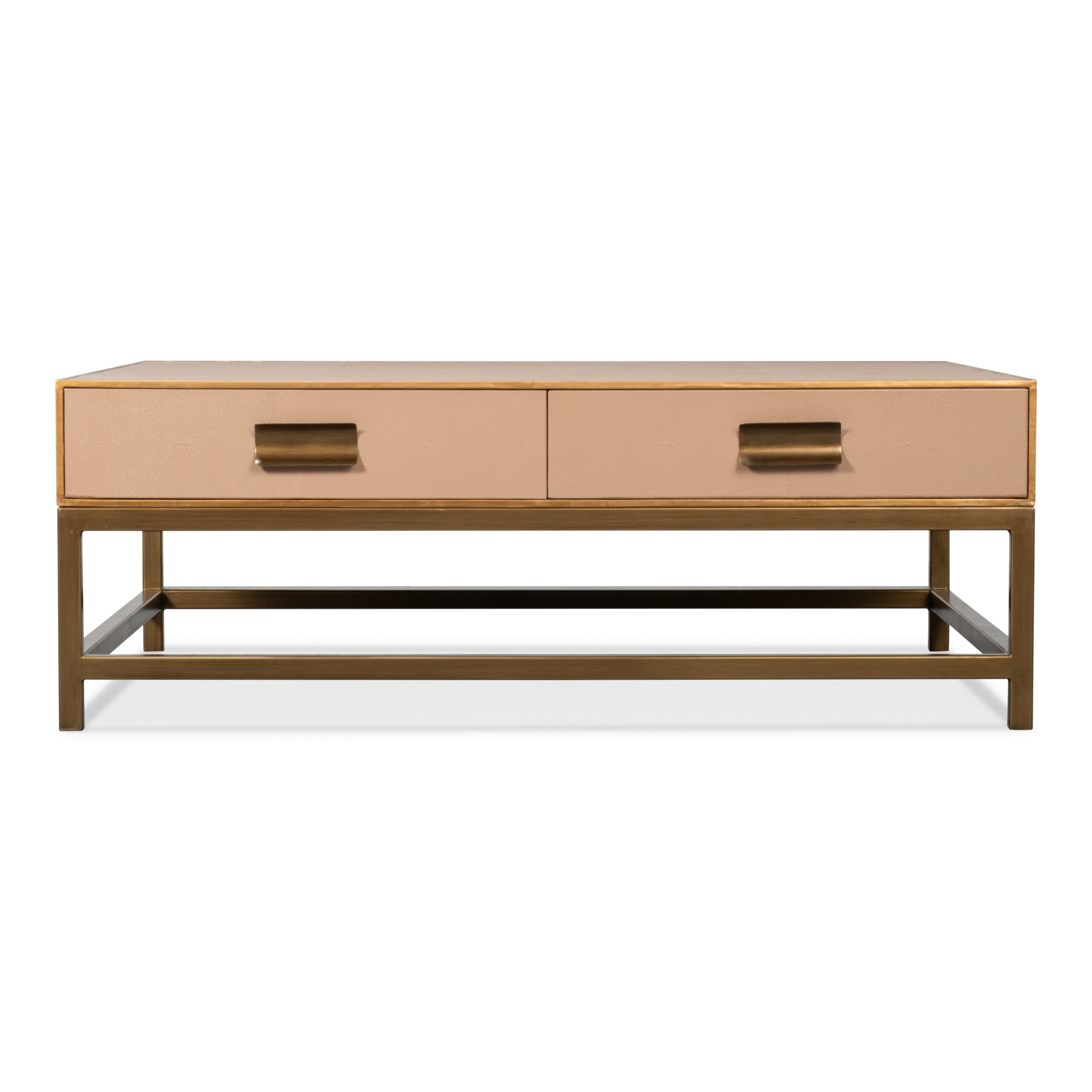 Gideon Shagreen Square Coffee Table