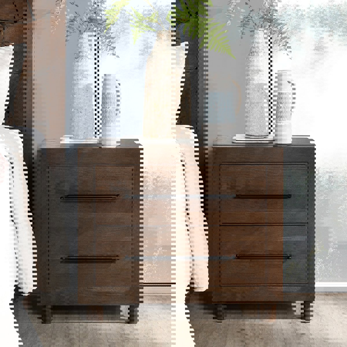 Jaxon Wood 2-Drawer Nightstand Nightstands Classic Home , Black Friday Sale Classic Home Furniture Sale, Old Bones Co, Mid Century Furniture Sale, Four Hands Furniture, Black Friday Sale Jaxon Wood 2-Drawer Nightstand,Gus Sale, Perigold Jaxon Wood 2-Drawer Nightstand Nightstands Black Friday Sale , Perigold Sale Jaxon Wood 2-Drawer Nightstand,Jaxon Wood 2-Drawer Nightstand Lulu and Georgia, Burke Decor Sale Jaxon Wood 2-Drawer Nightstand, www.oldbonesco.com