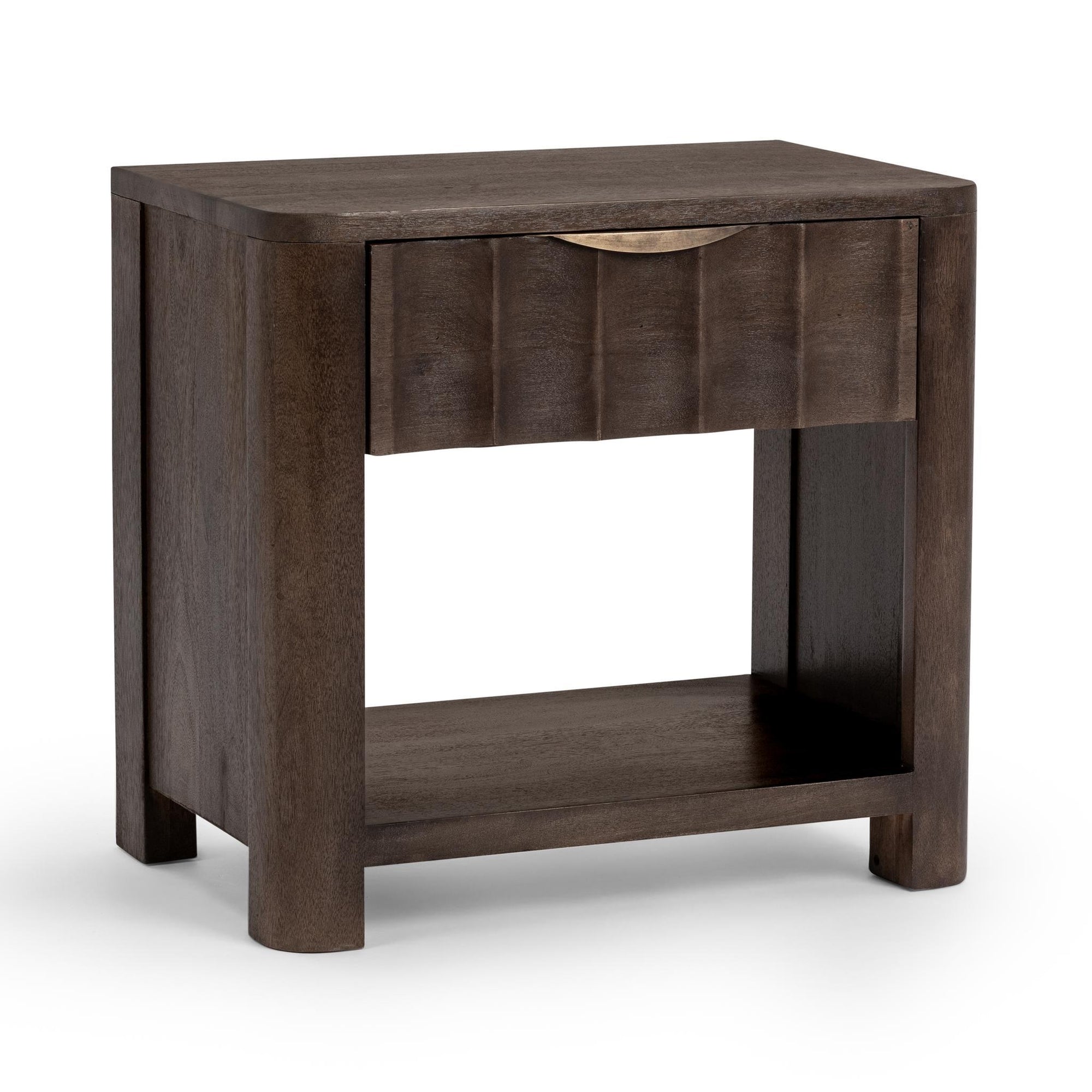 Baylee 1 Drawer Nightstand - Cocoa Brown