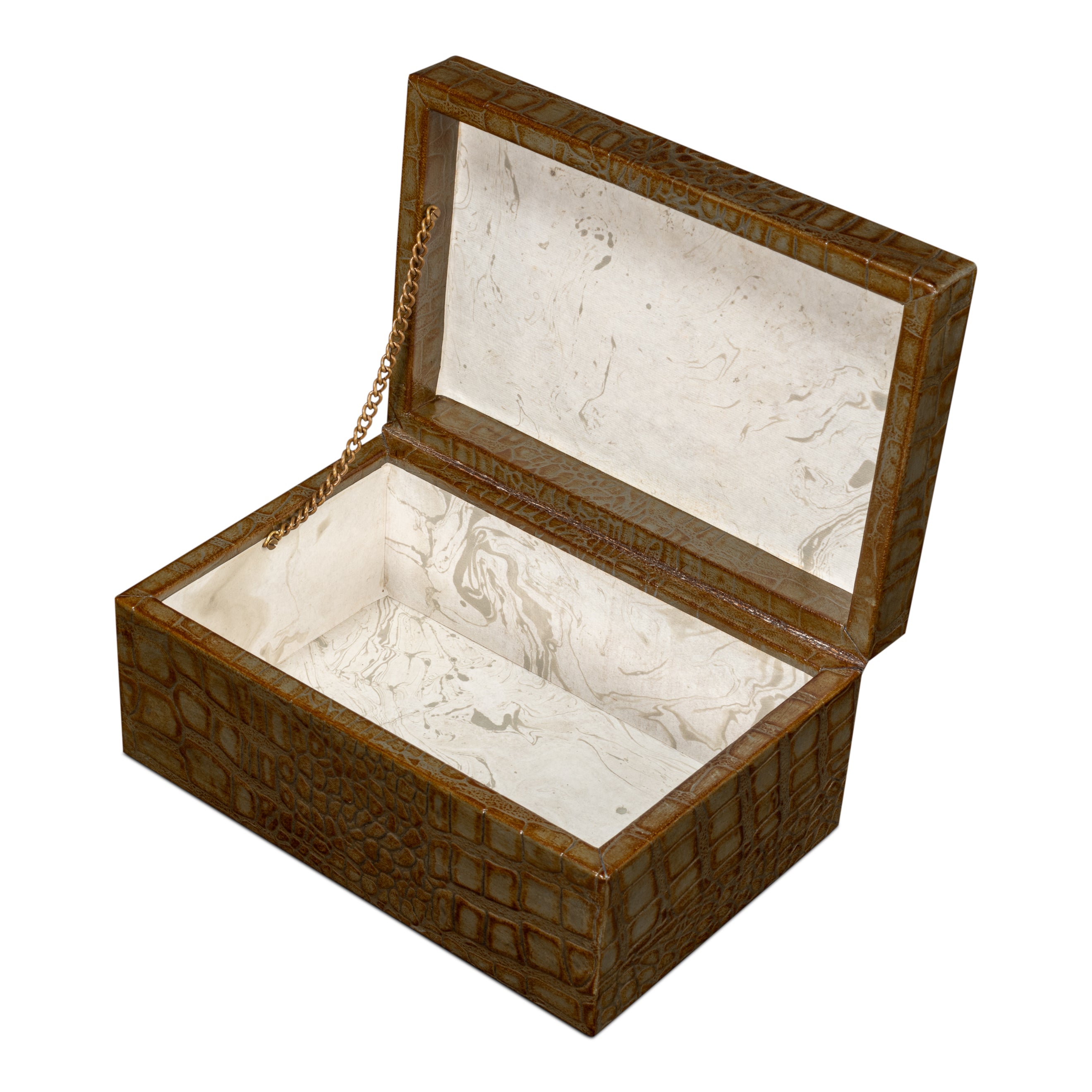 Candece Leather Box - Set of 2