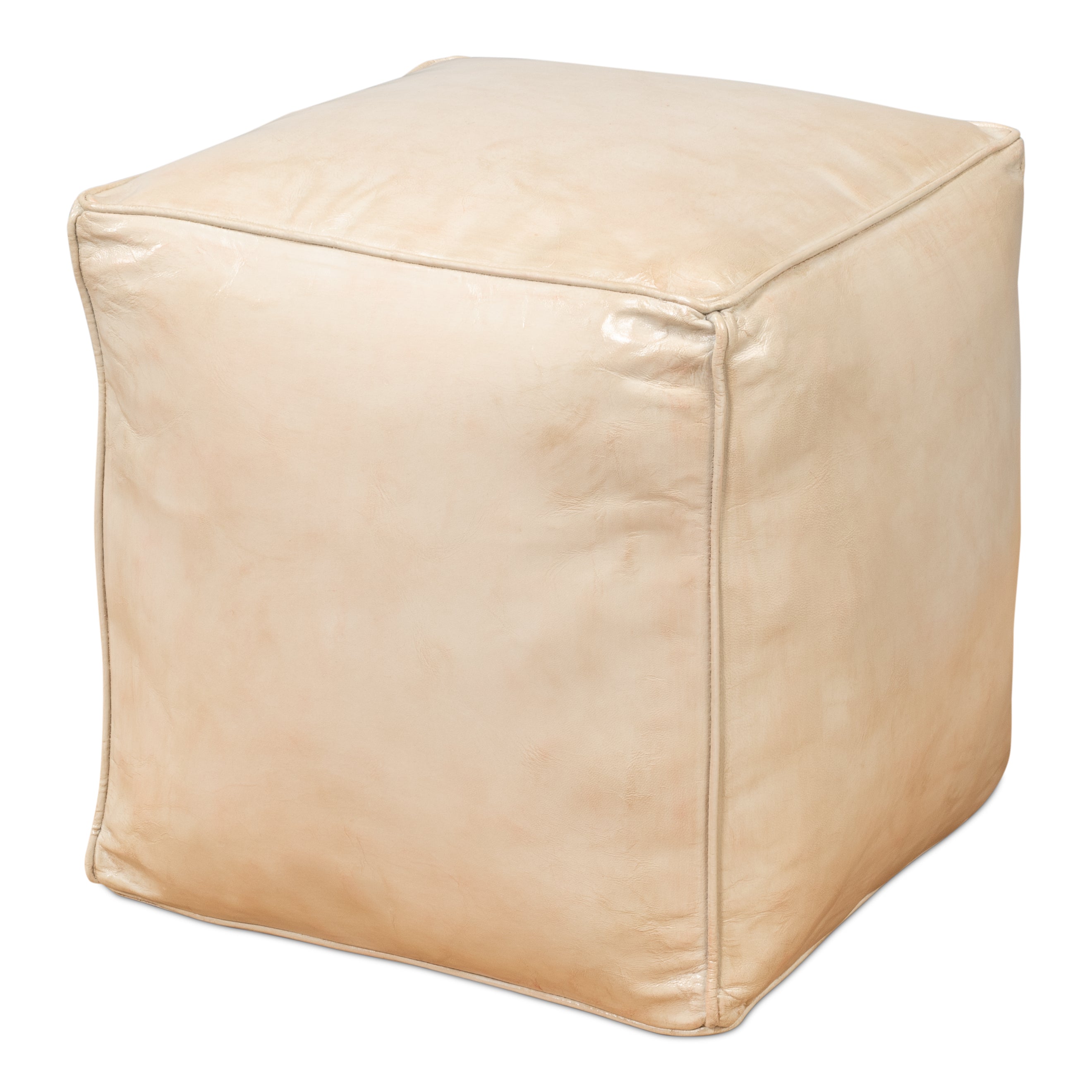 Sunday Afternoon Leather Cube