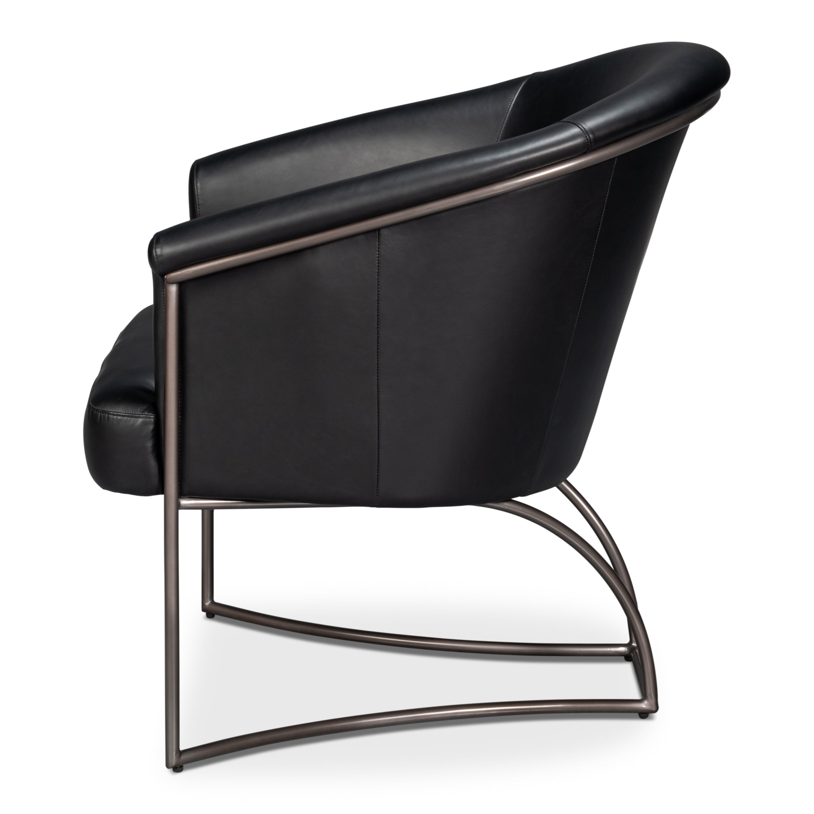 Nagel Distilled Leather Chair