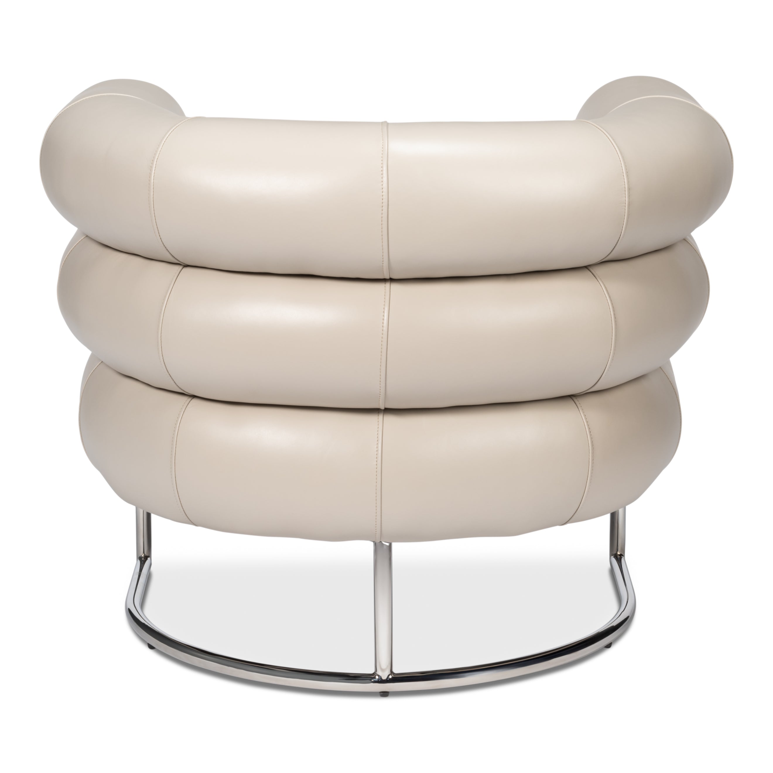 Rondo Occasional Leather Chair - White