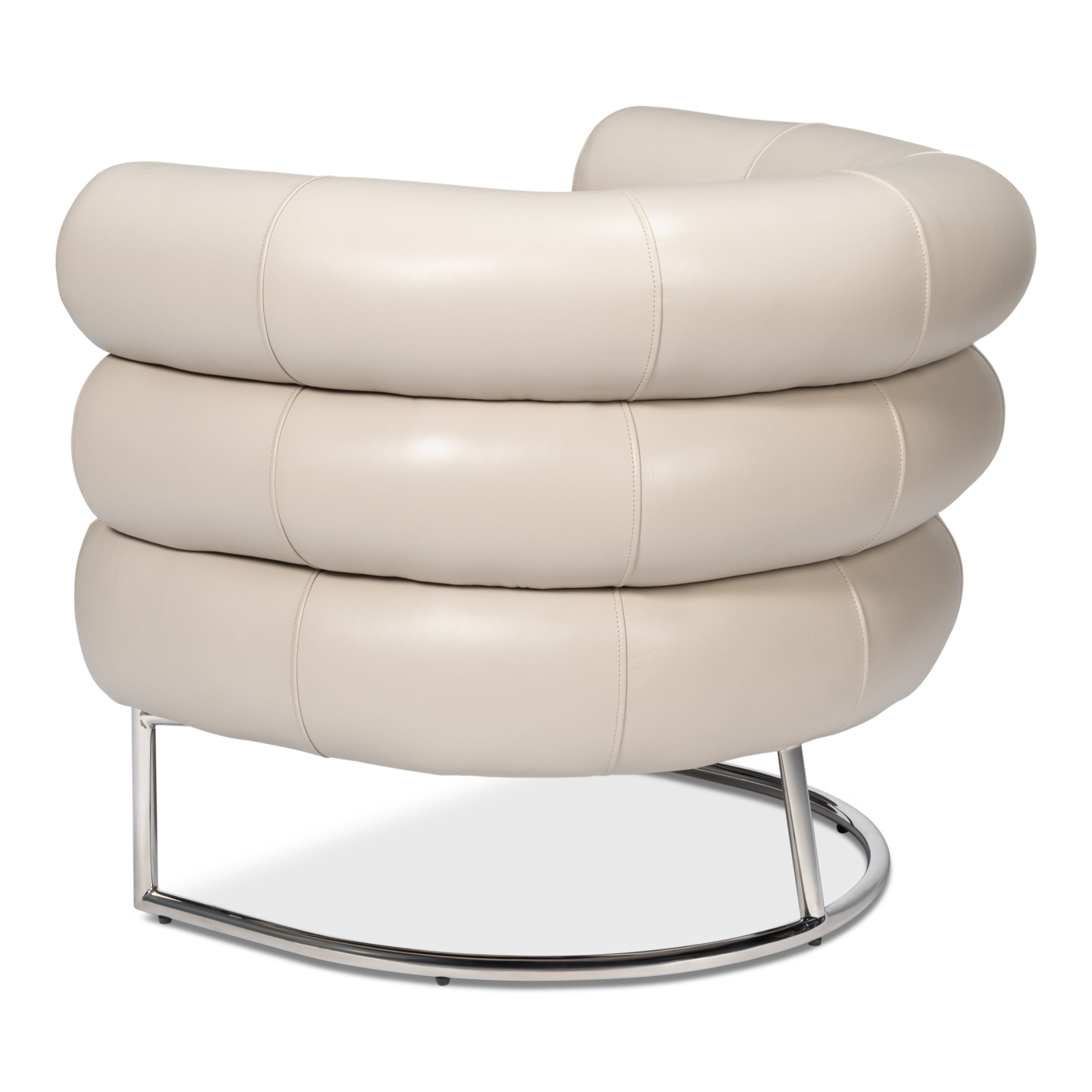 Rondo Occasional Leather Chair - White