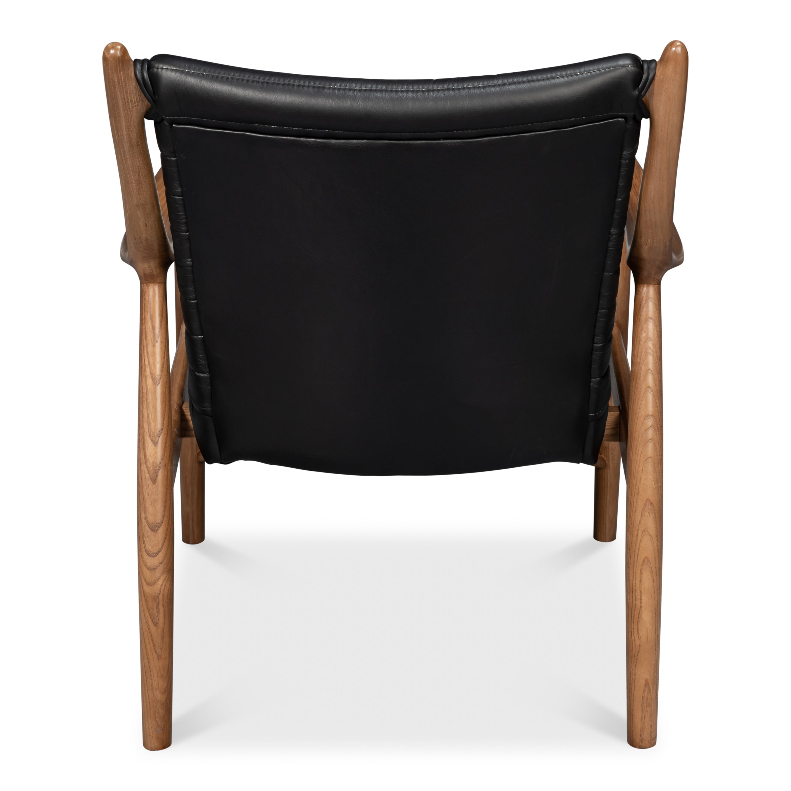 Singletary Leather Chair - Onyx Black