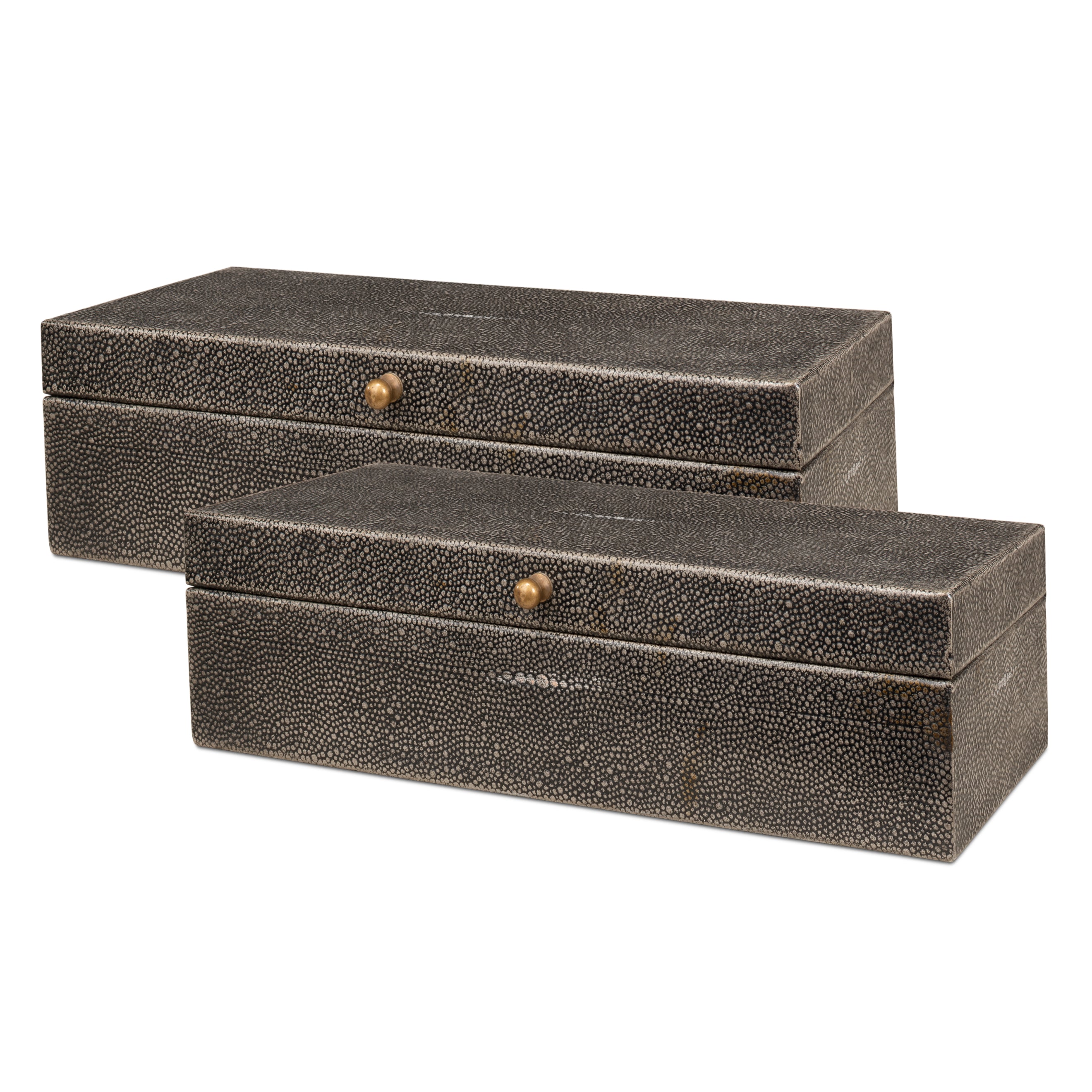 Gatsburg Shagreen Box - Set of 2