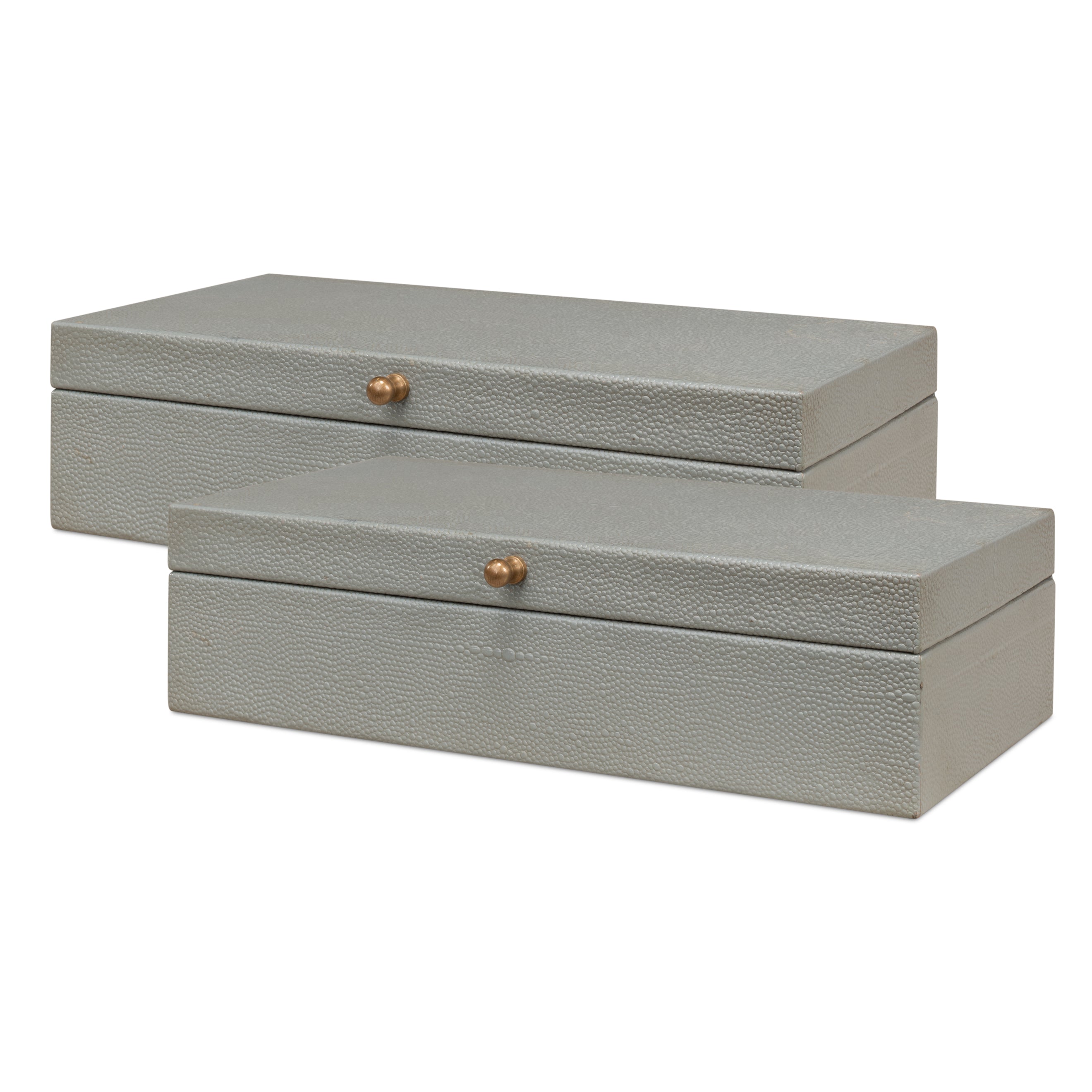 Gatsburg Shagreen Box - Set of 2