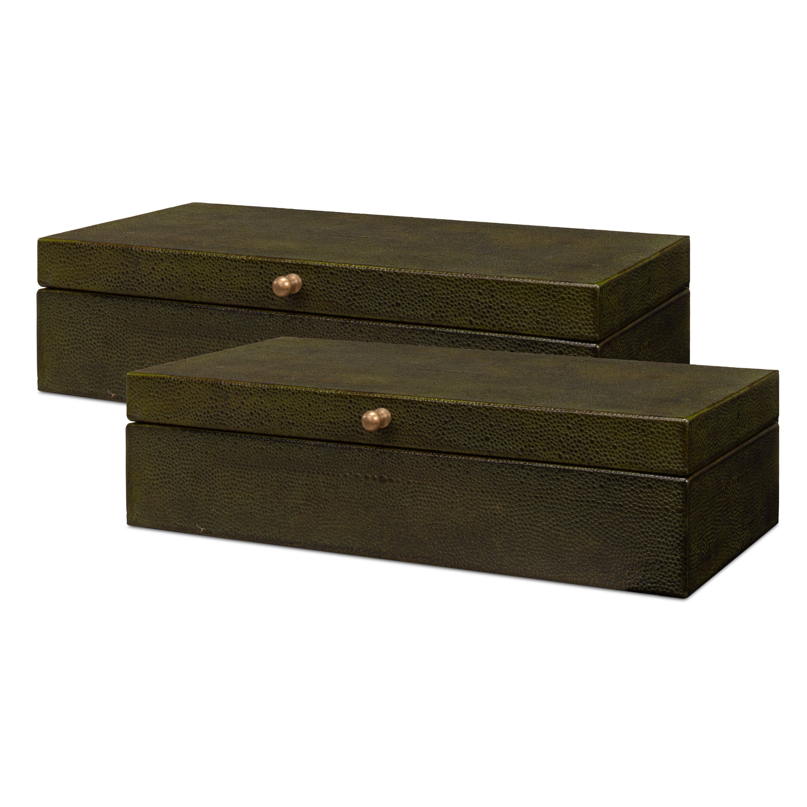 Gatsburg Shagreen Box - Set of 2
