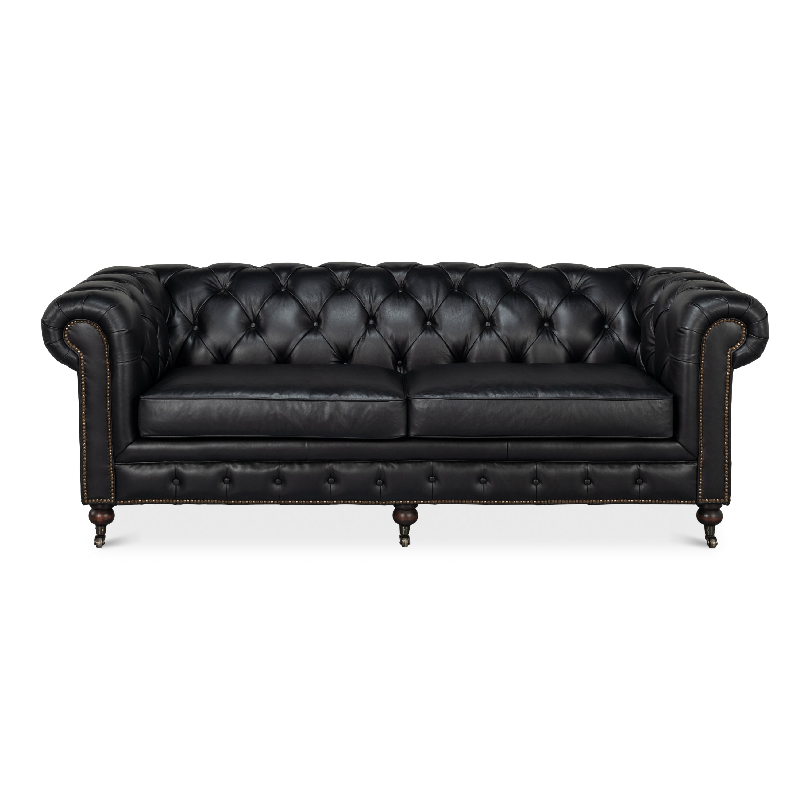 Castered Chesterfield Sofa