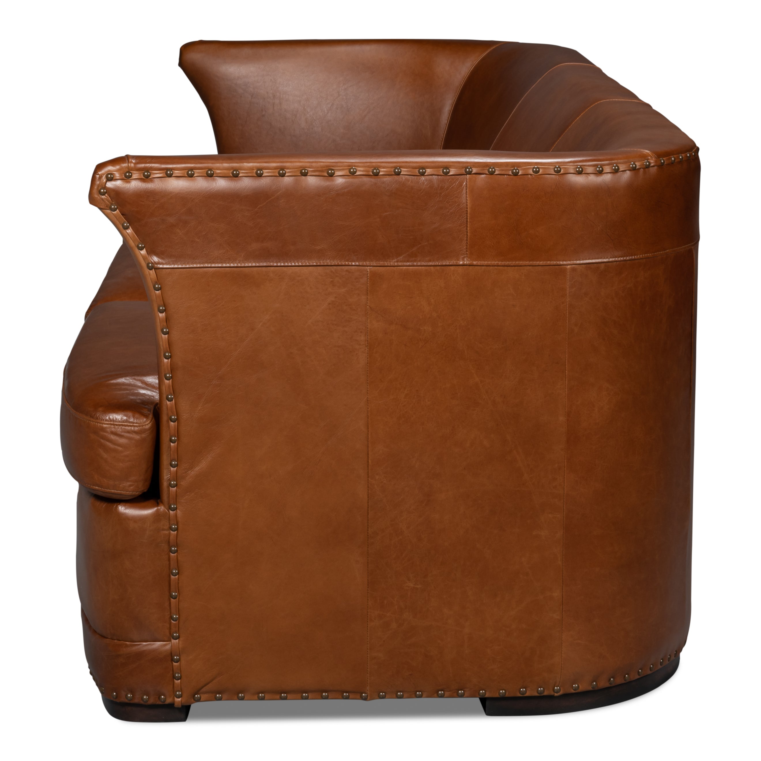 Mcmillan Distilled Leather Sofa