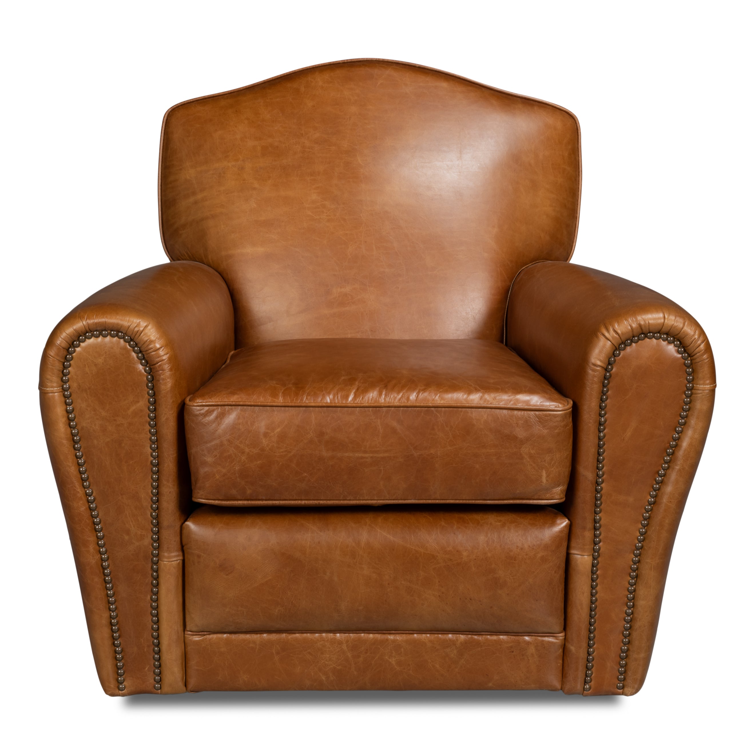 Elite French Club Swivel Chair