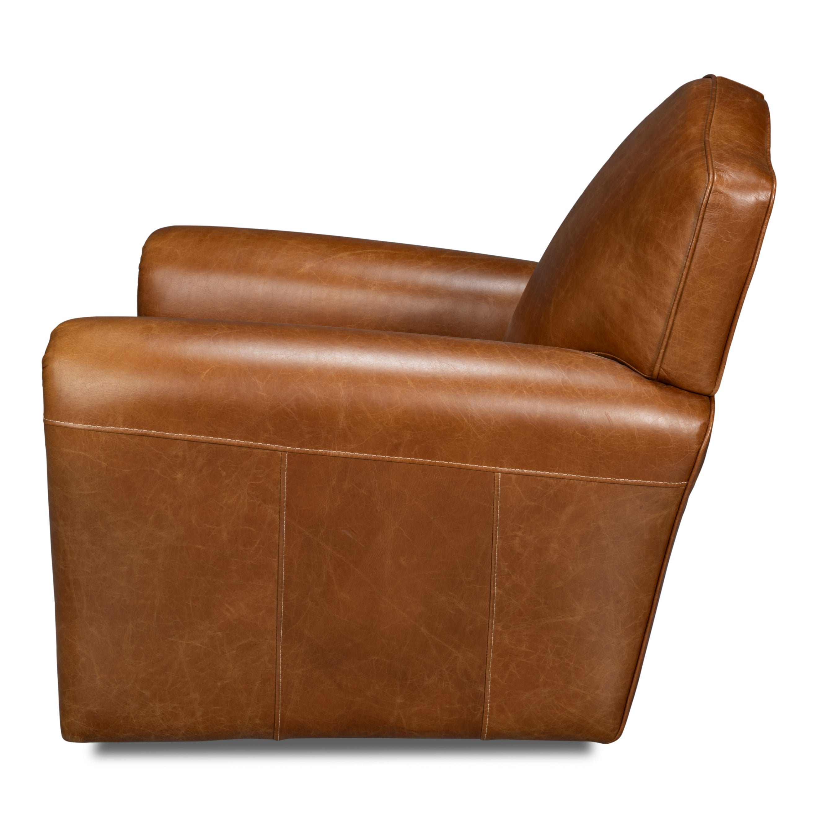 Elite French Club Swivel Chair