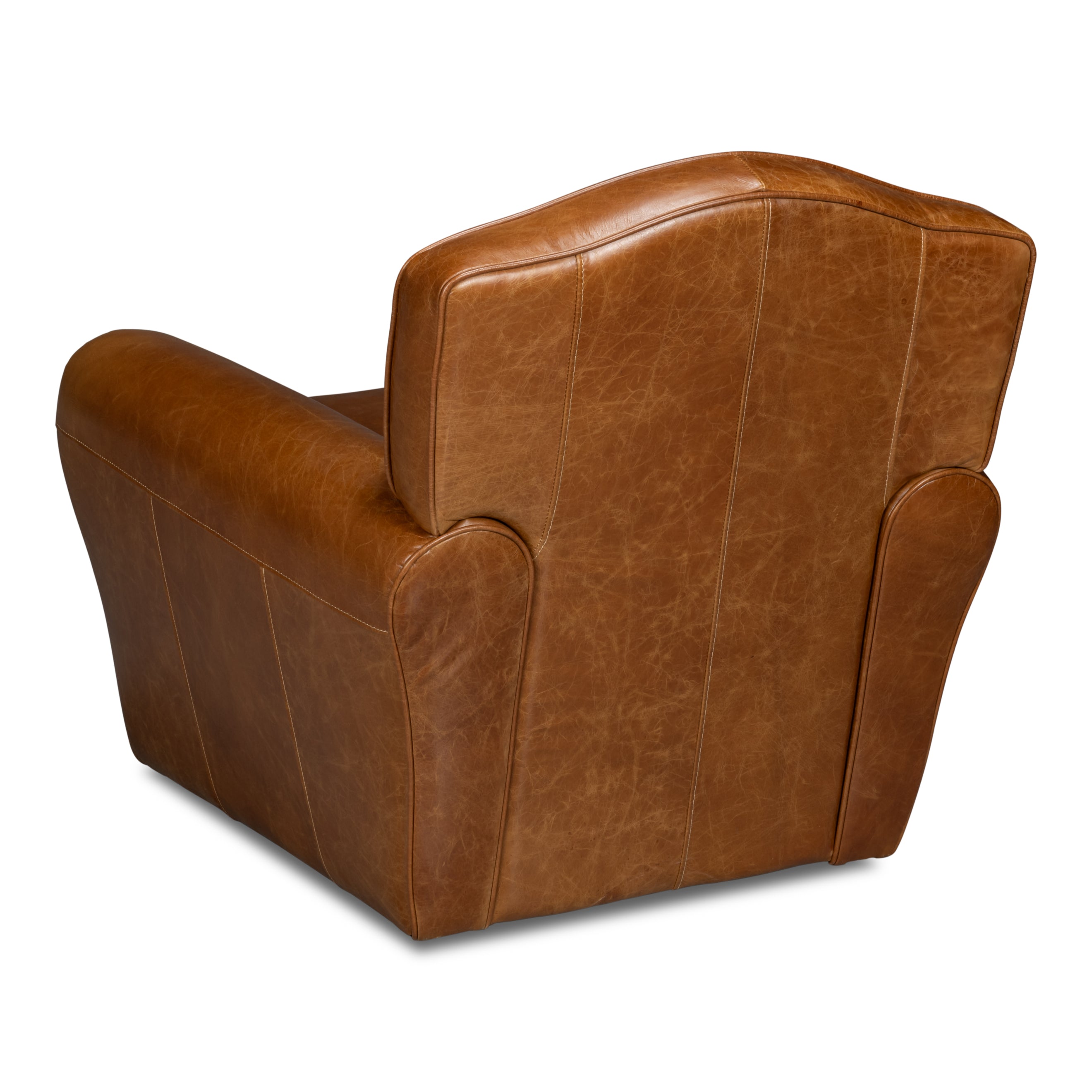 Elite French Club Swivel Chair