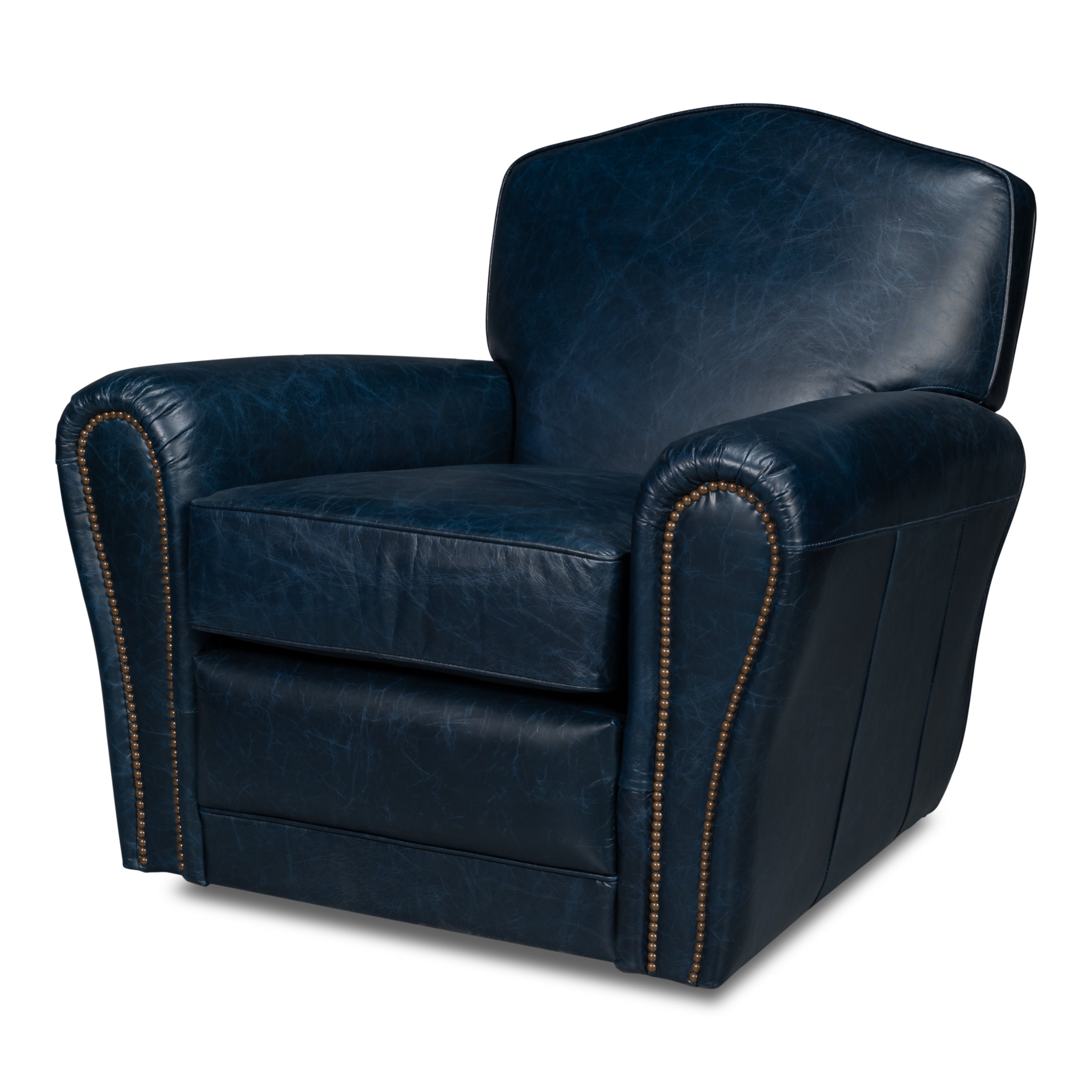 Elite French Club Swivel Chair