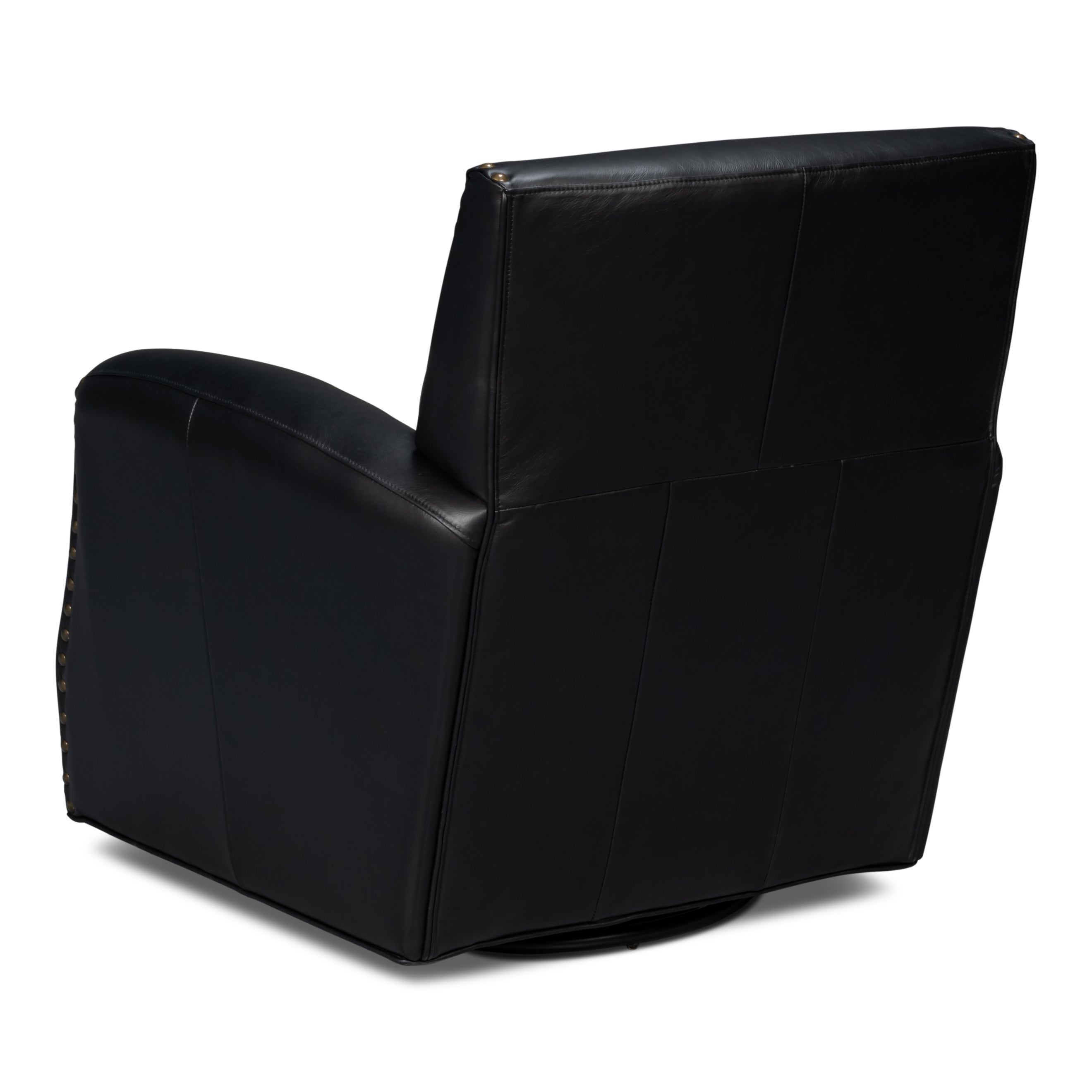 Taft Leather Swivel Chair