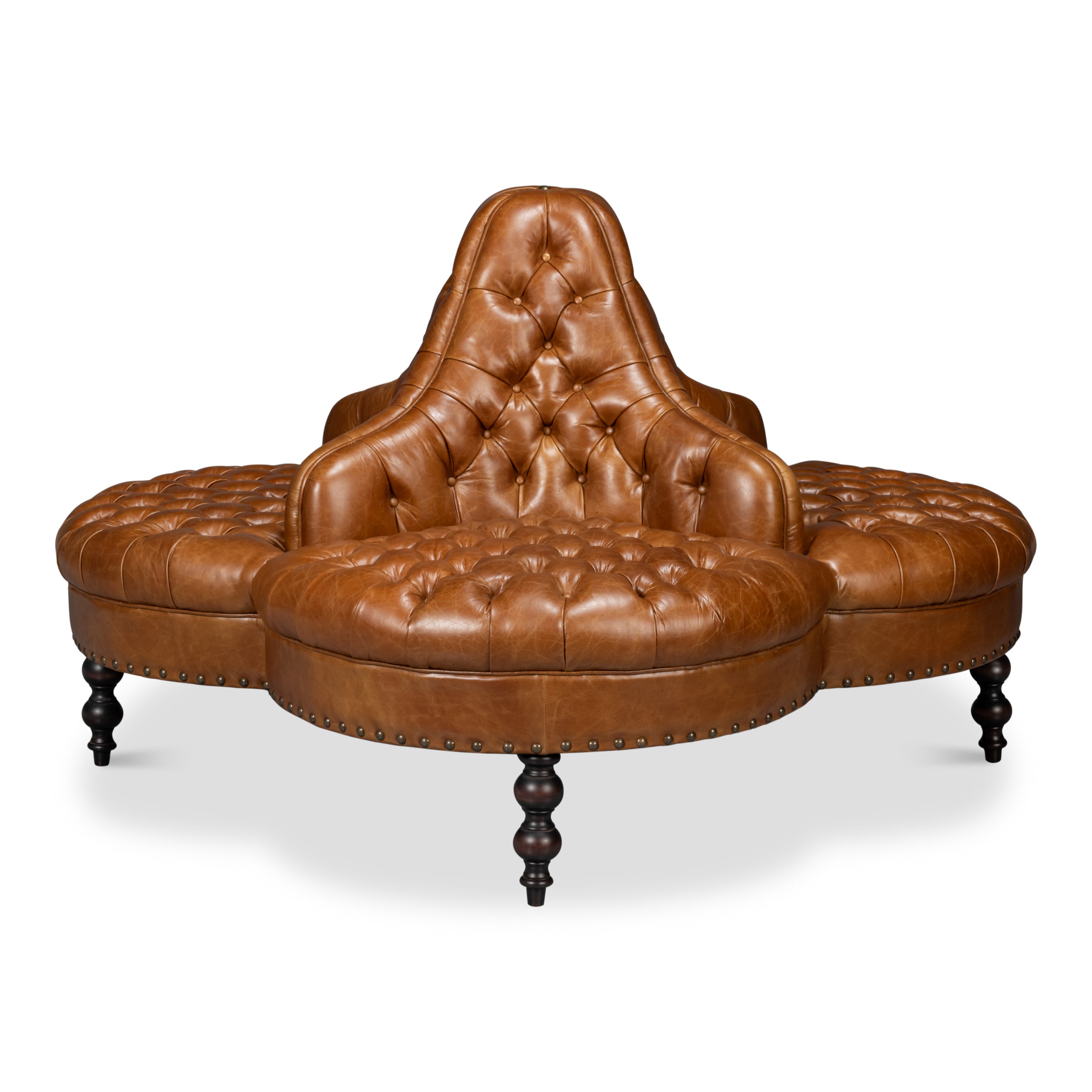 Lobby Sofa - Cuba Brown