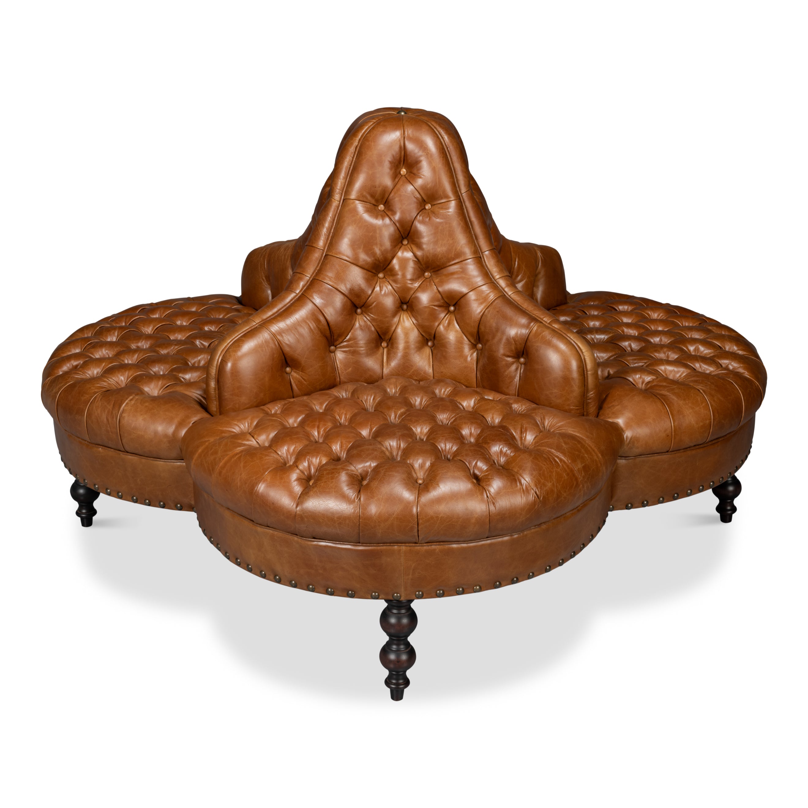 Lobby Sofa - Cuba Brown