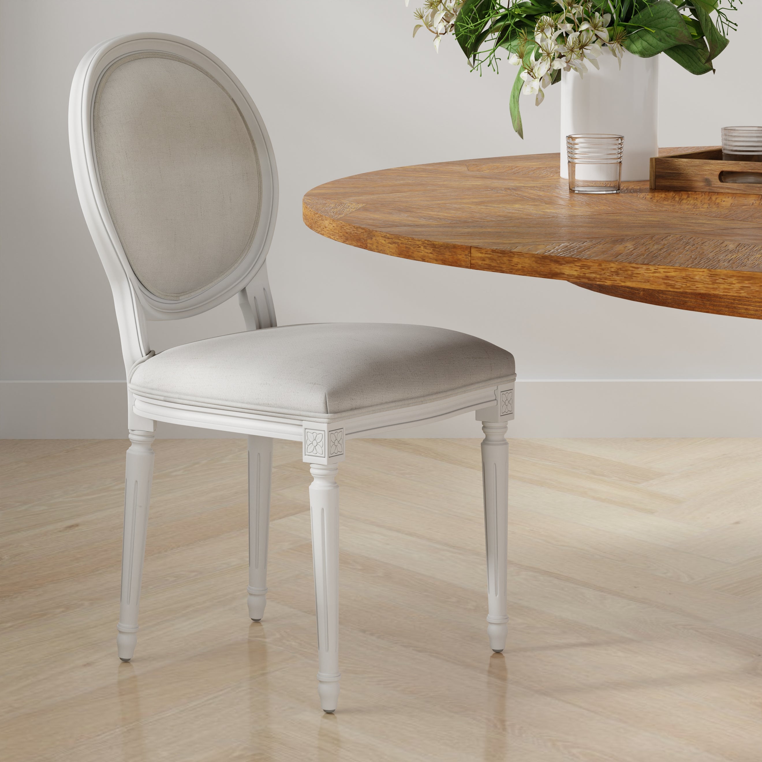Hugo Oval Side Chair - Set of 2