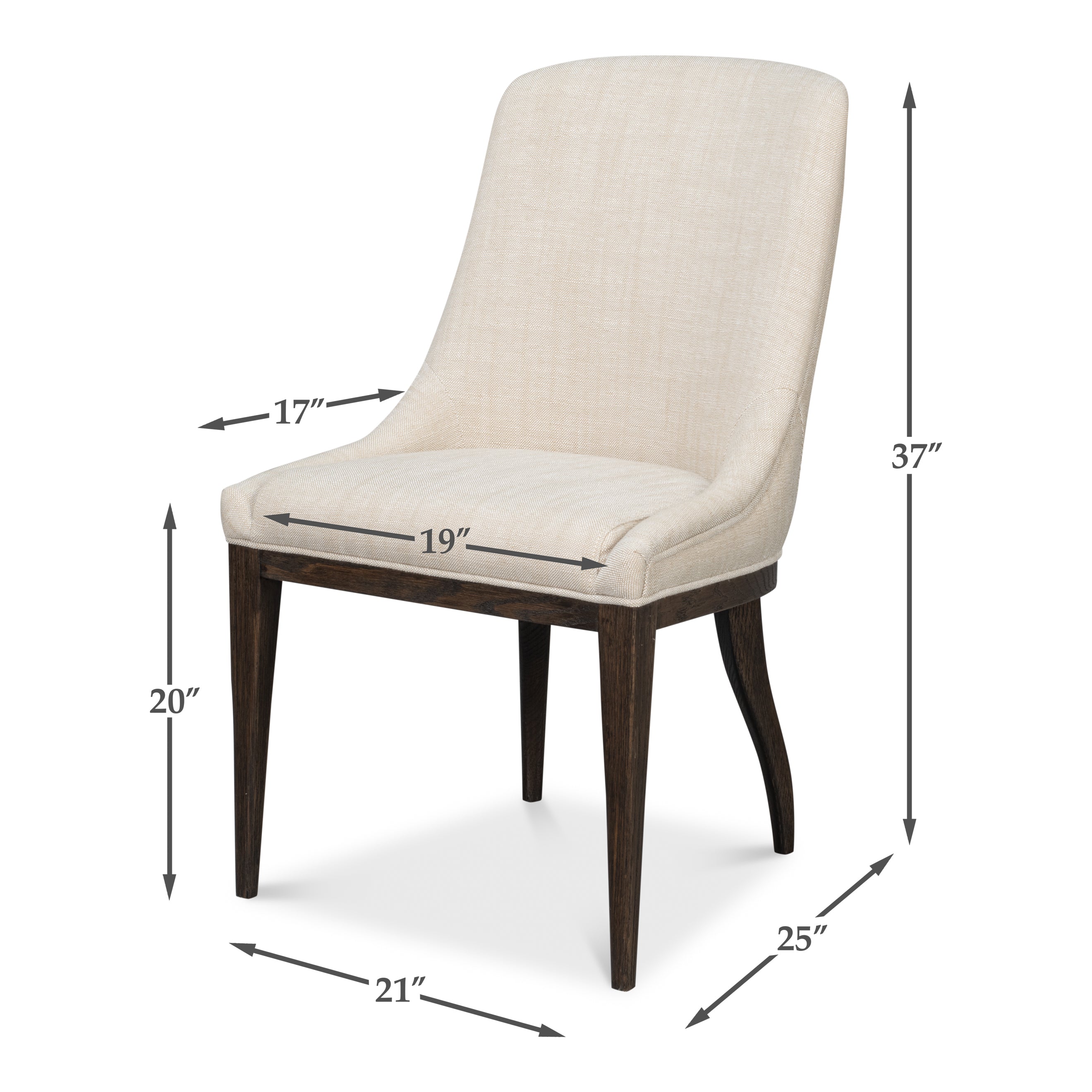 Emilio Dining Chair - Grey