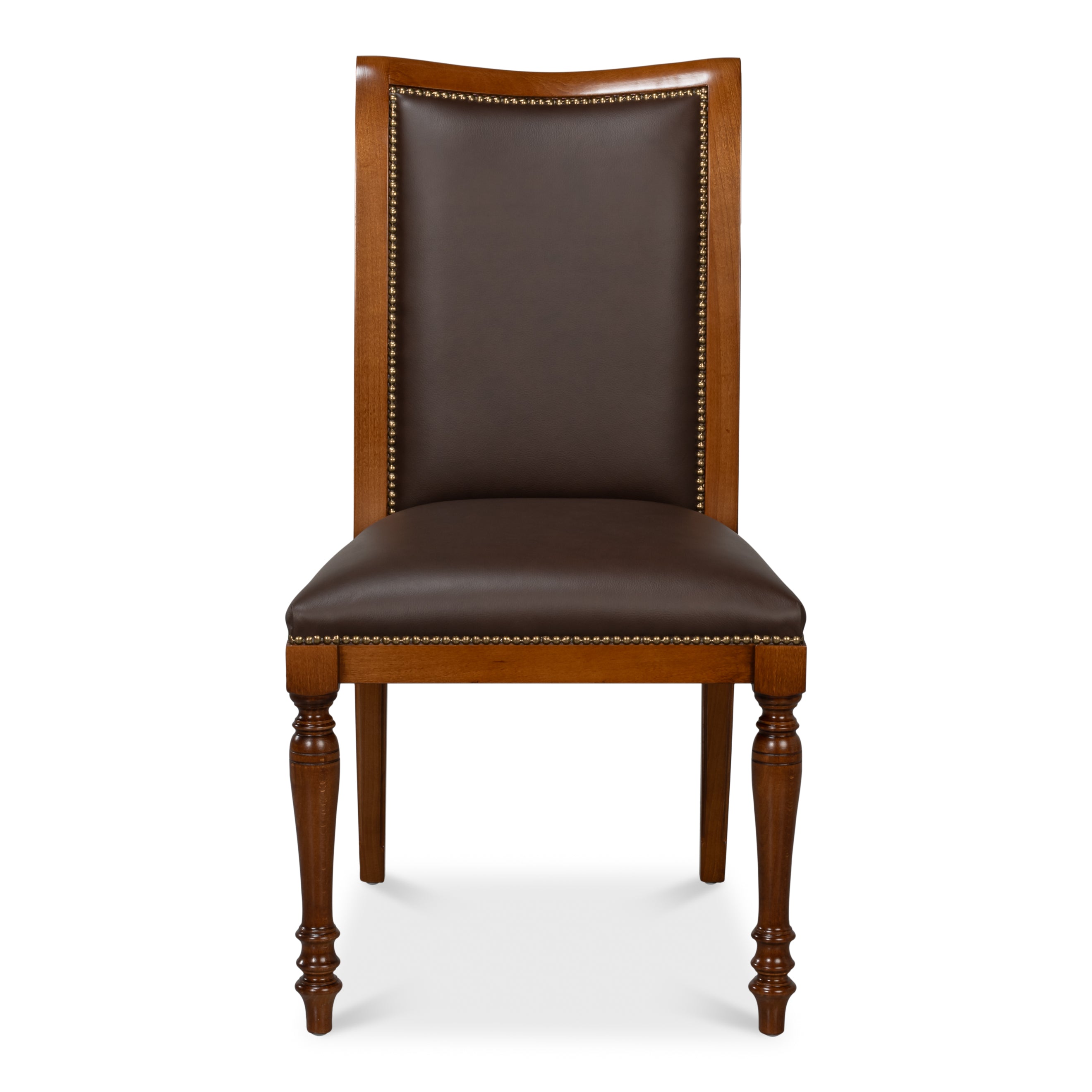 Camile Leather Side Chair - Set of 2