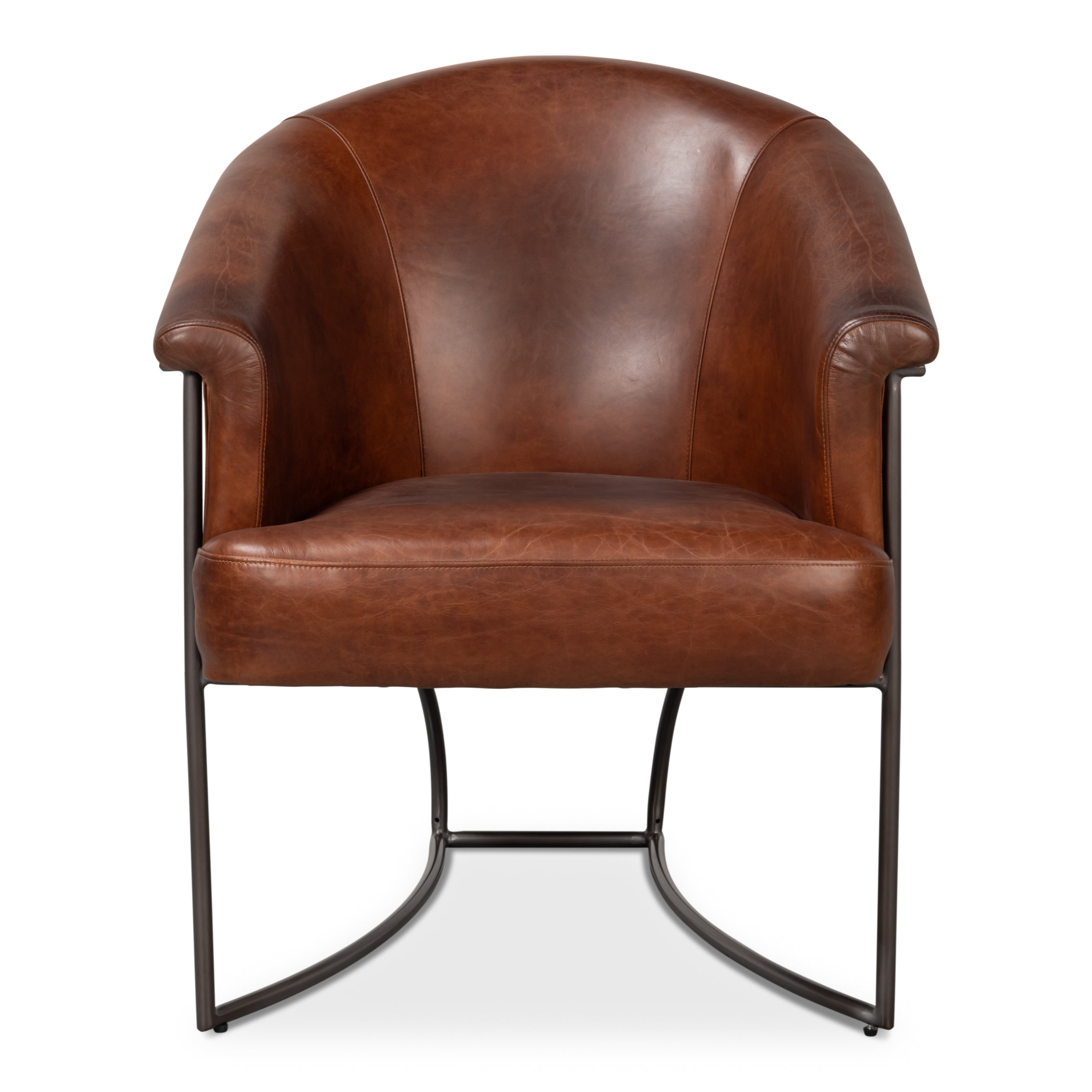 Nagel Distilled Leather Chair